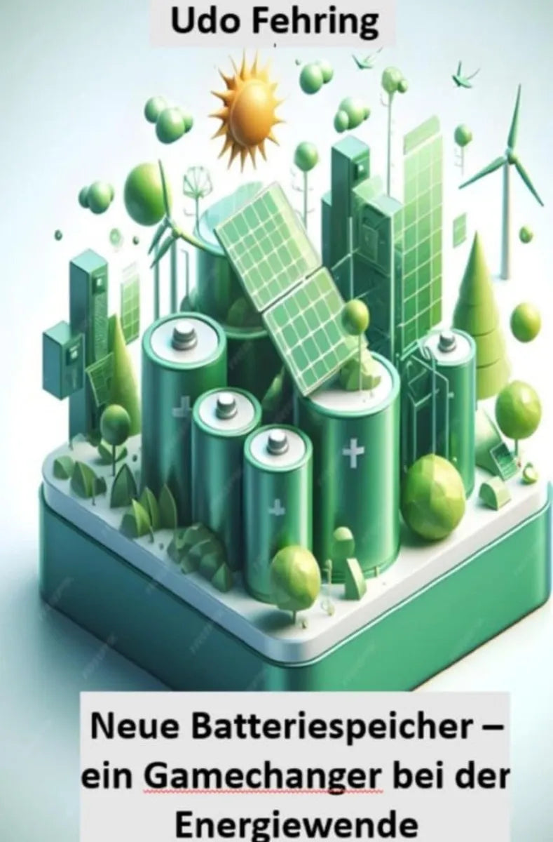 Cover: Neue Batteriespeicher - ein Gamechanger bei der Energiewende (E-Book) von Udo Fehring