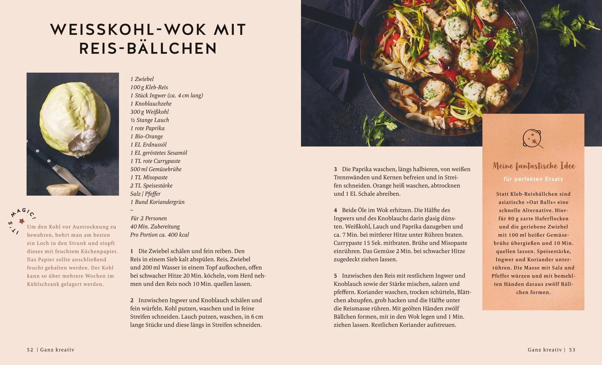 Detailansicht: Neues aus dem Vegan-Wok (Hardcover)