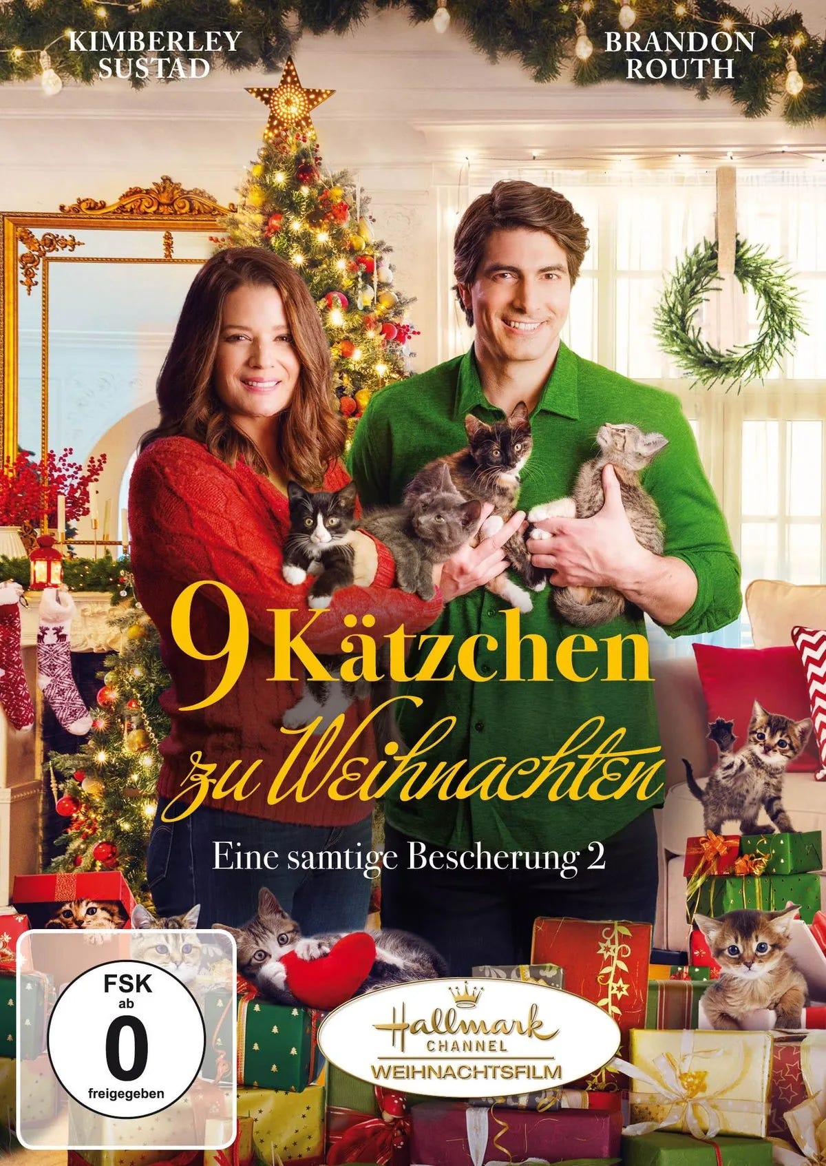 Neun Kätzchen zu Weihnachten - Eine samtige Besc - DVD