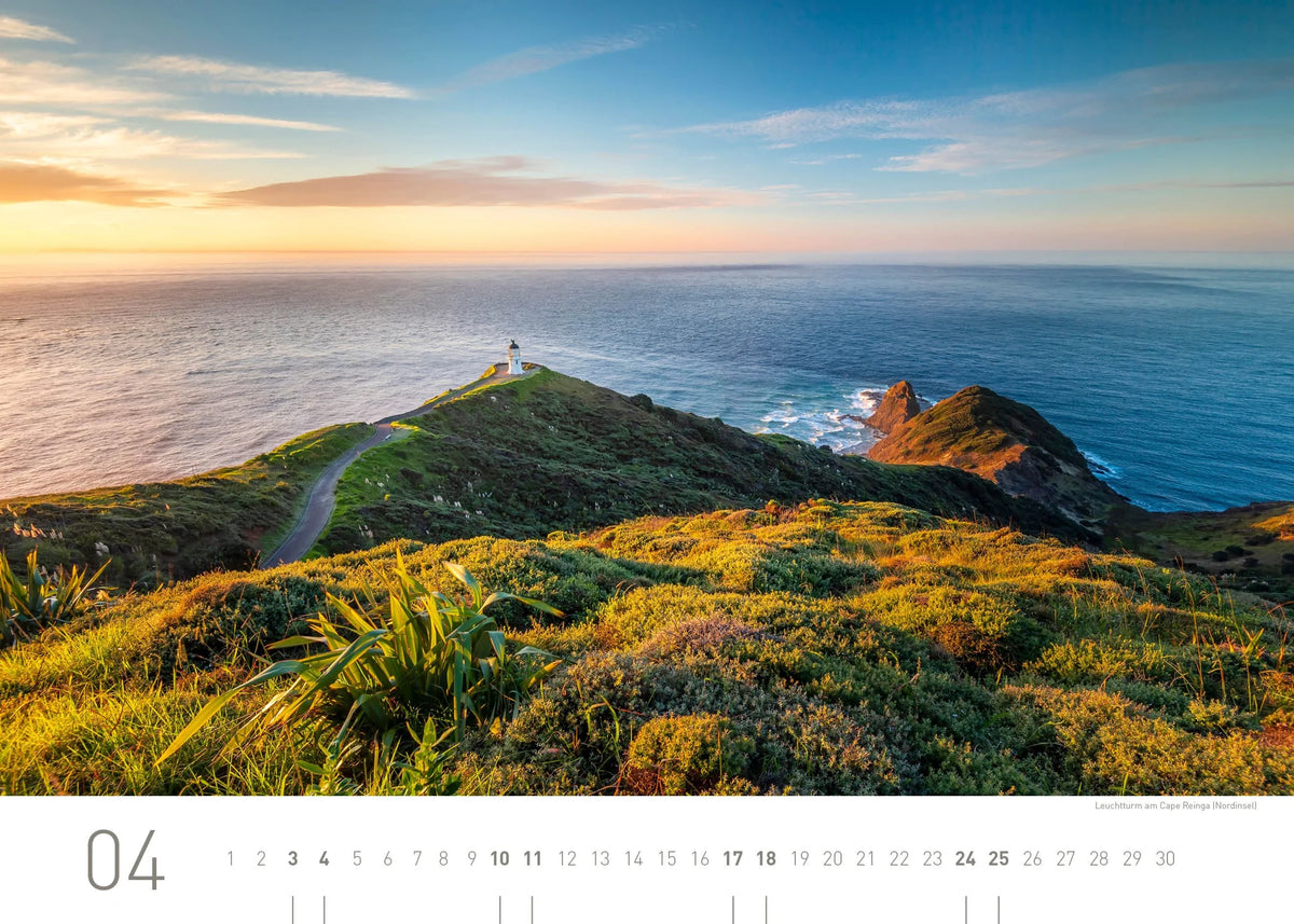 Neuseeland Exklusivkalender 2027 – Ansicht