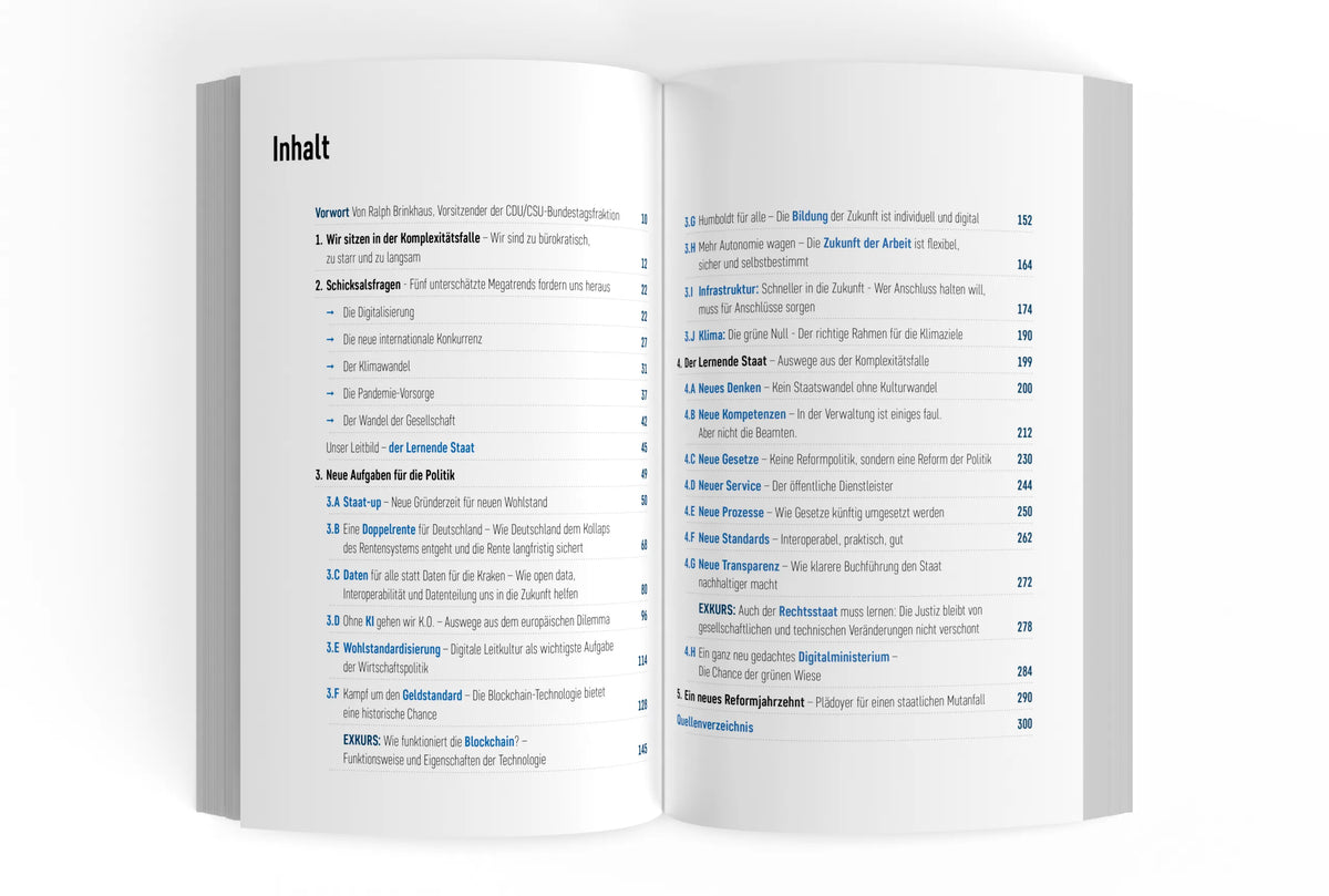 Innenansicht von 'NEUSTAAT' - Gebundene Ausgabe
