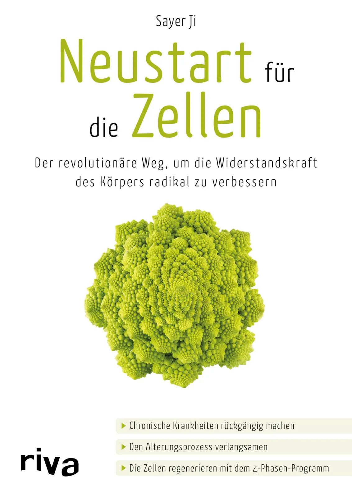 Buchcover von 'Neustart für die Zellen' - Taschenbuch von Sayer Ji