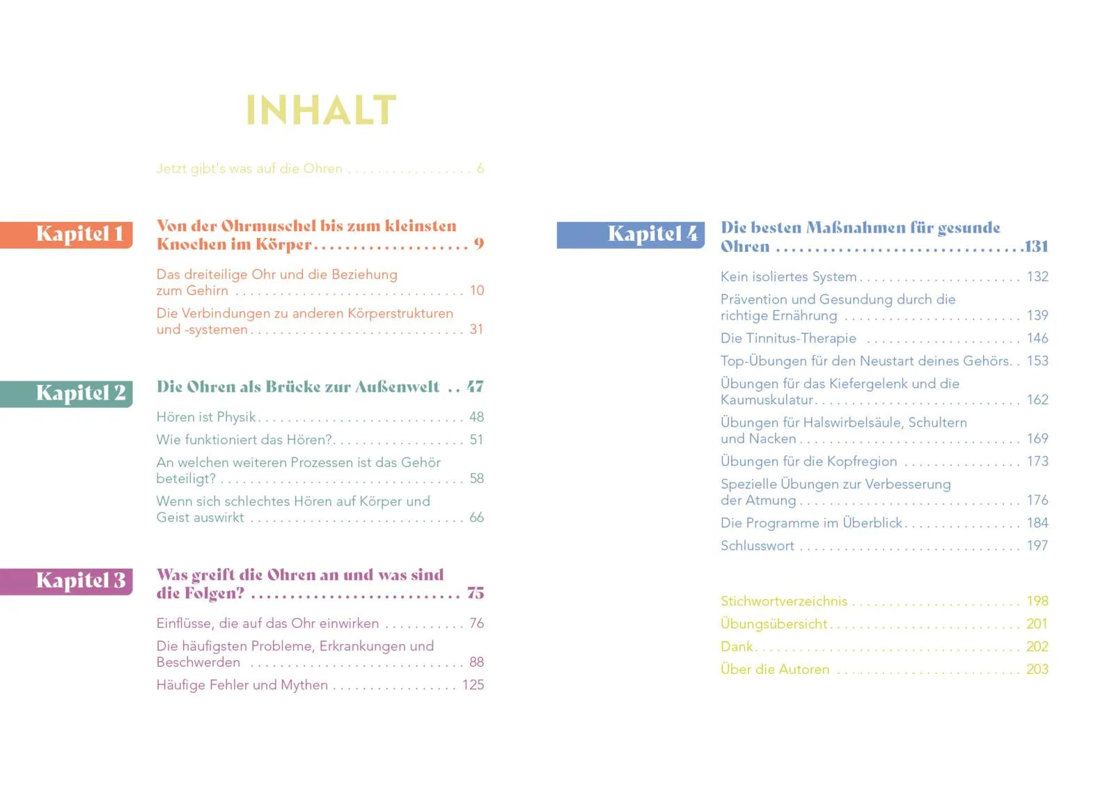Innenansicht von 'Neustart fürs Gehör' - Taschenbuch
