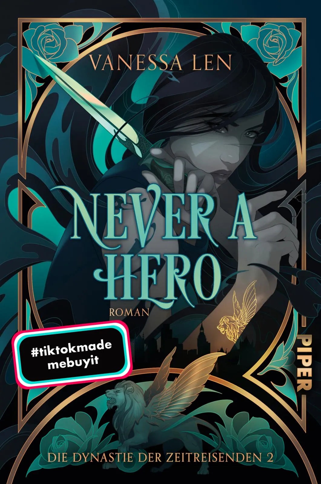 Buchcover von 'Never a Hero' - Paperback von Vanessa Len