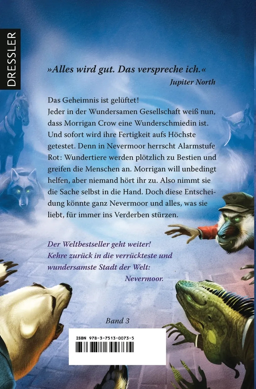 Rückseite: Nevermoor 3. Leere Schatten (Taschenbuch)