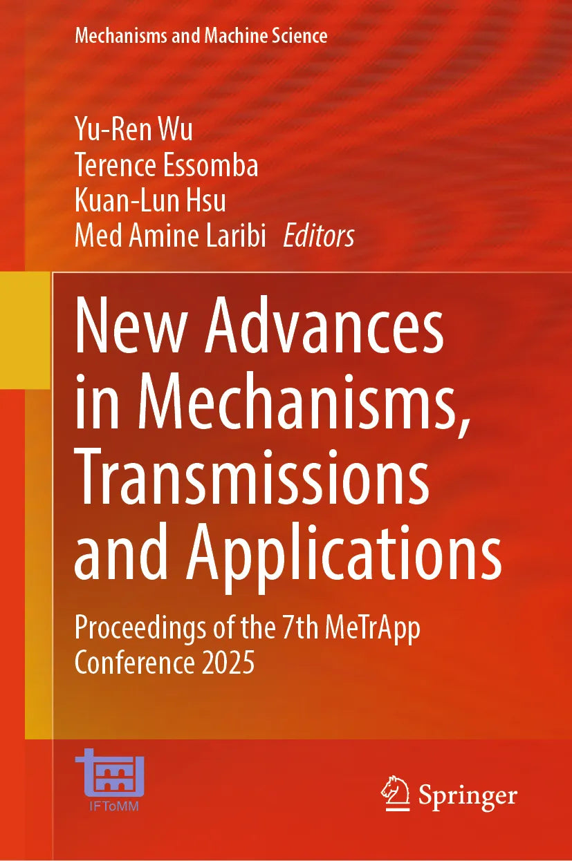 Cover: New Advances in Mechanisms, Transmissions and Applications (E-Book)