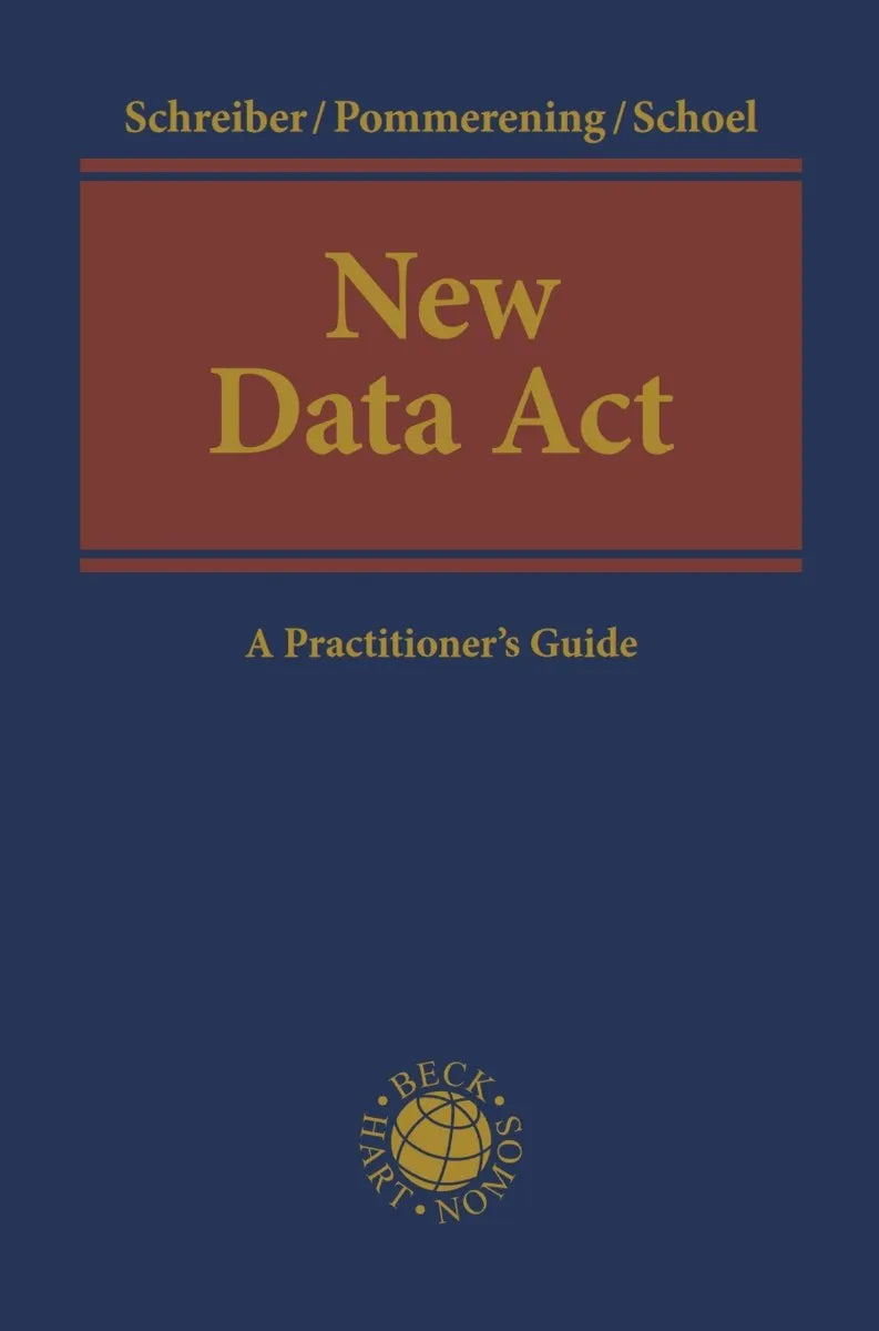 Cover: New Data Act (E-Book) von Kristina Schreiber