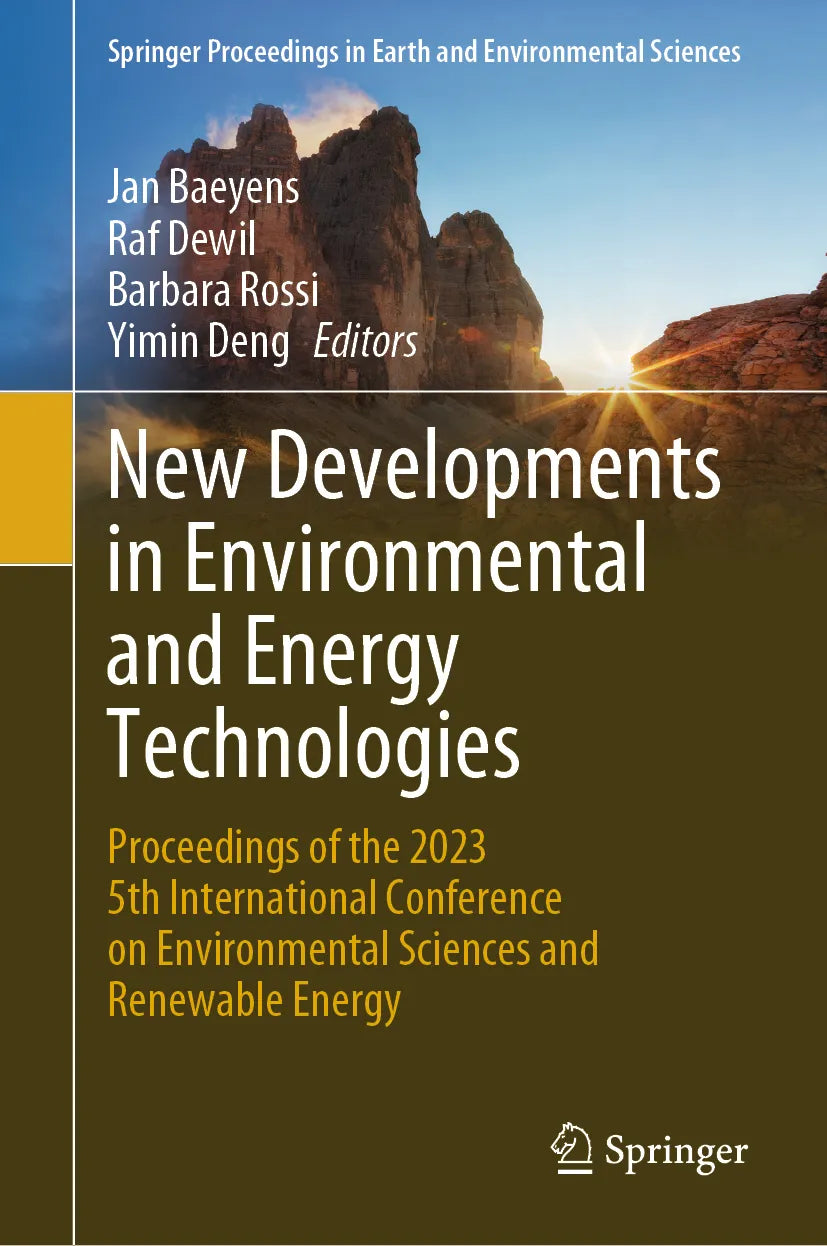 Cover: New Developments in Environmental and Energy Technologies (E-Book)