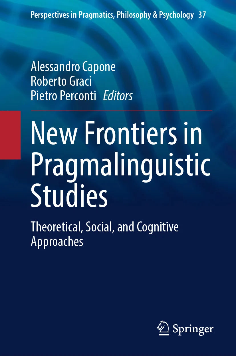Cover: New Frontiers in Pragmalinguistic Studies (E-Book)