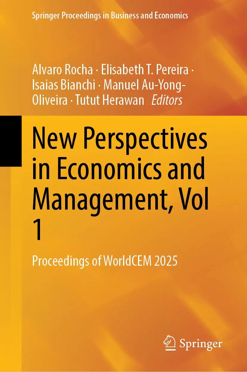 Cover: New Perspectives in Economics and Management, Vol 1 (E-Book) von Alvaro Rocha