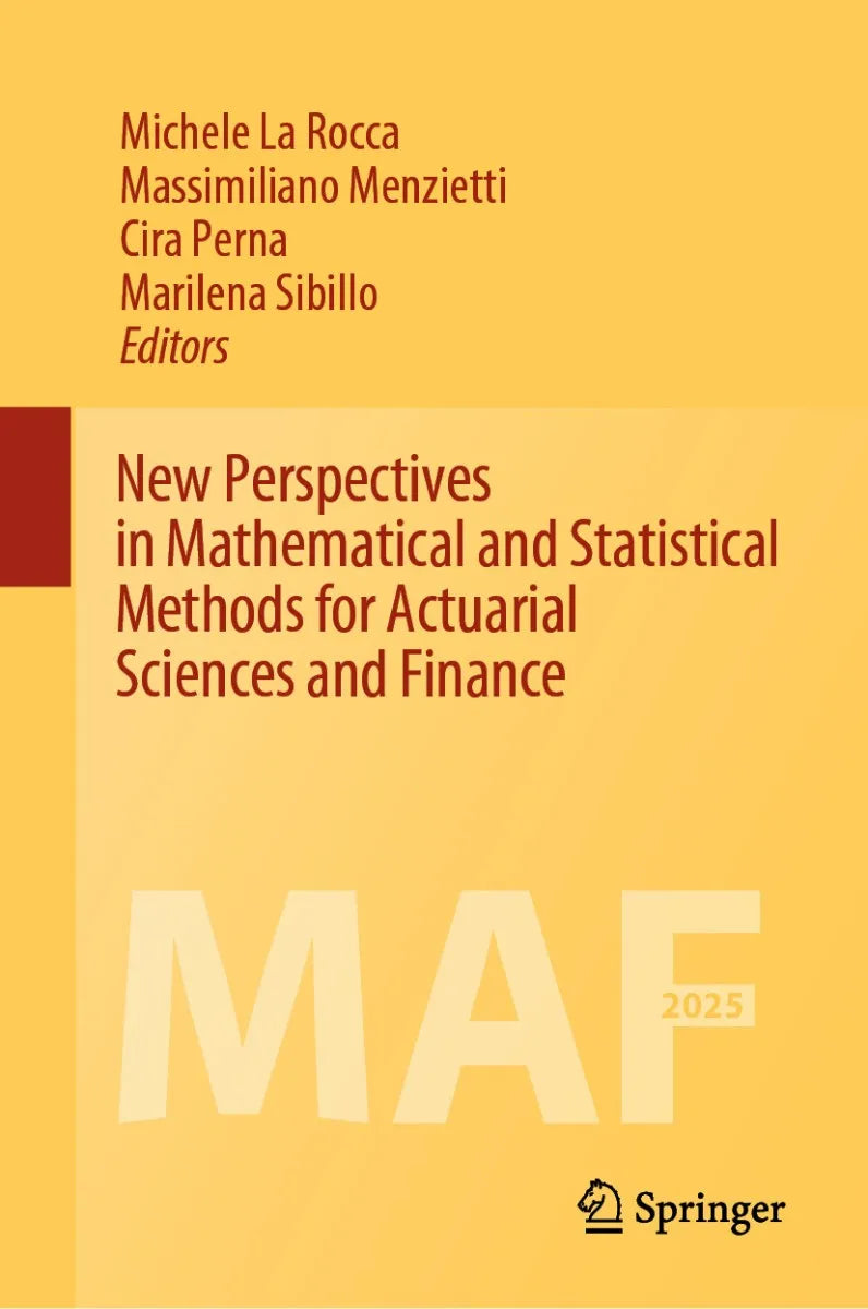 Cover: New Perspectives in Mathematical and Statistical Methods for Actuarial Sciences and Finance (E-Book) von Michele La Rocca