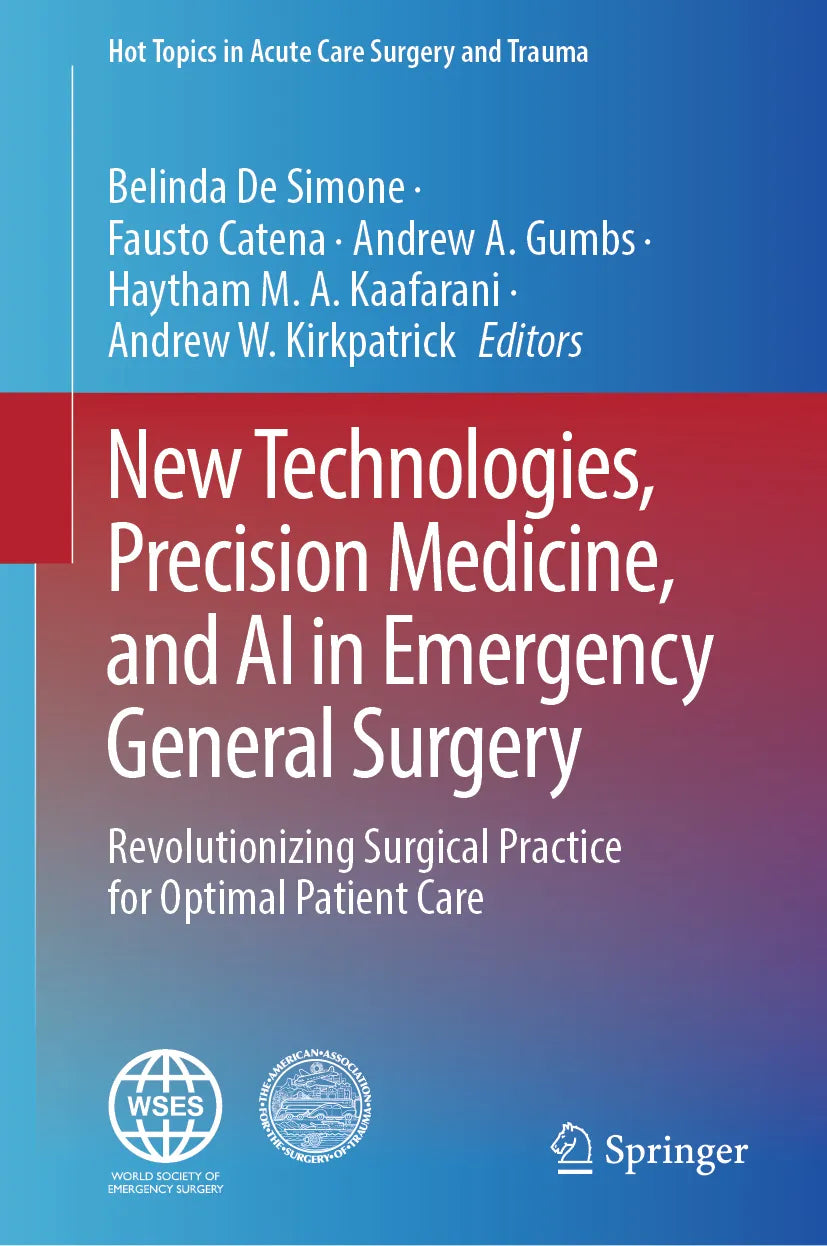 Cover: New Technologies, Precision Medicine, and AI in Emergency General Surgery (E-Book)