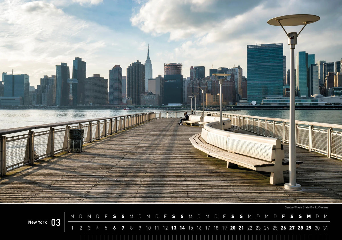 New York Premiumkalender 2027 – Ansicht