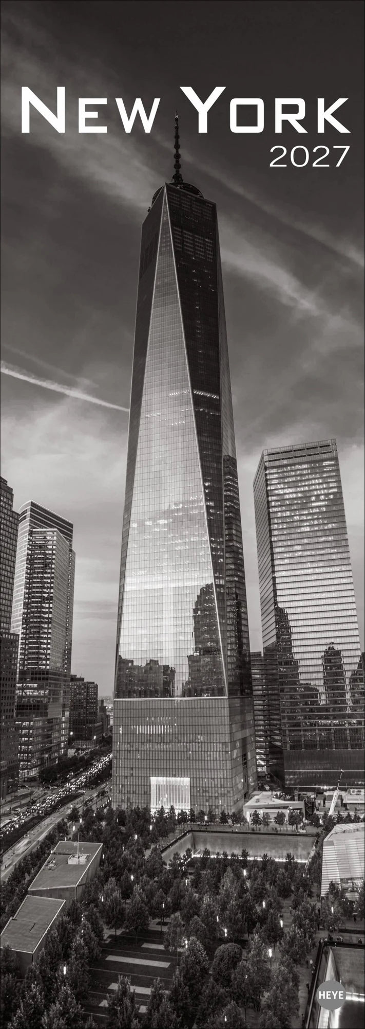 Wandkalender: New York Vertical Kalender 2027