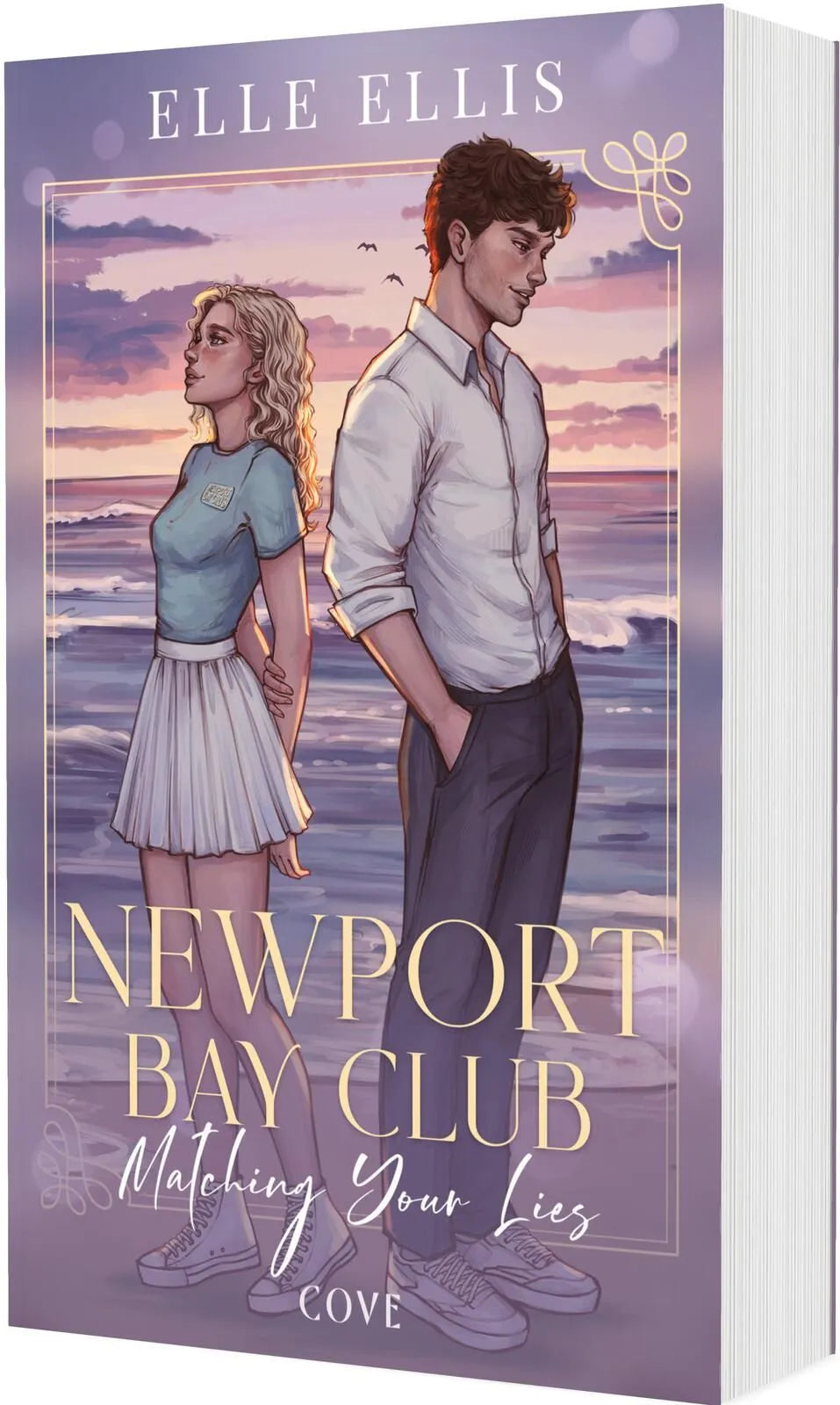 Cover: Newport Bay Club 1: Matching Your Lies (Paperback) von Elle Ellis