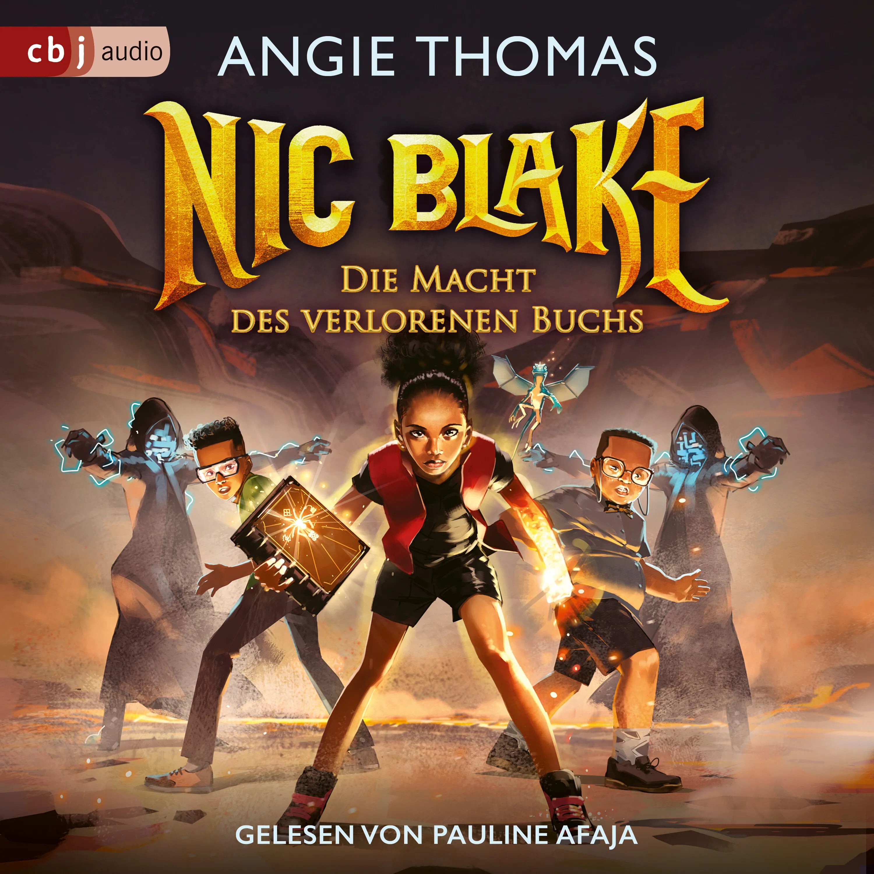 Cover: Nic Blake – Die Macht des verlorenen Buchs (Hörbuch Download) von Angie Thomas