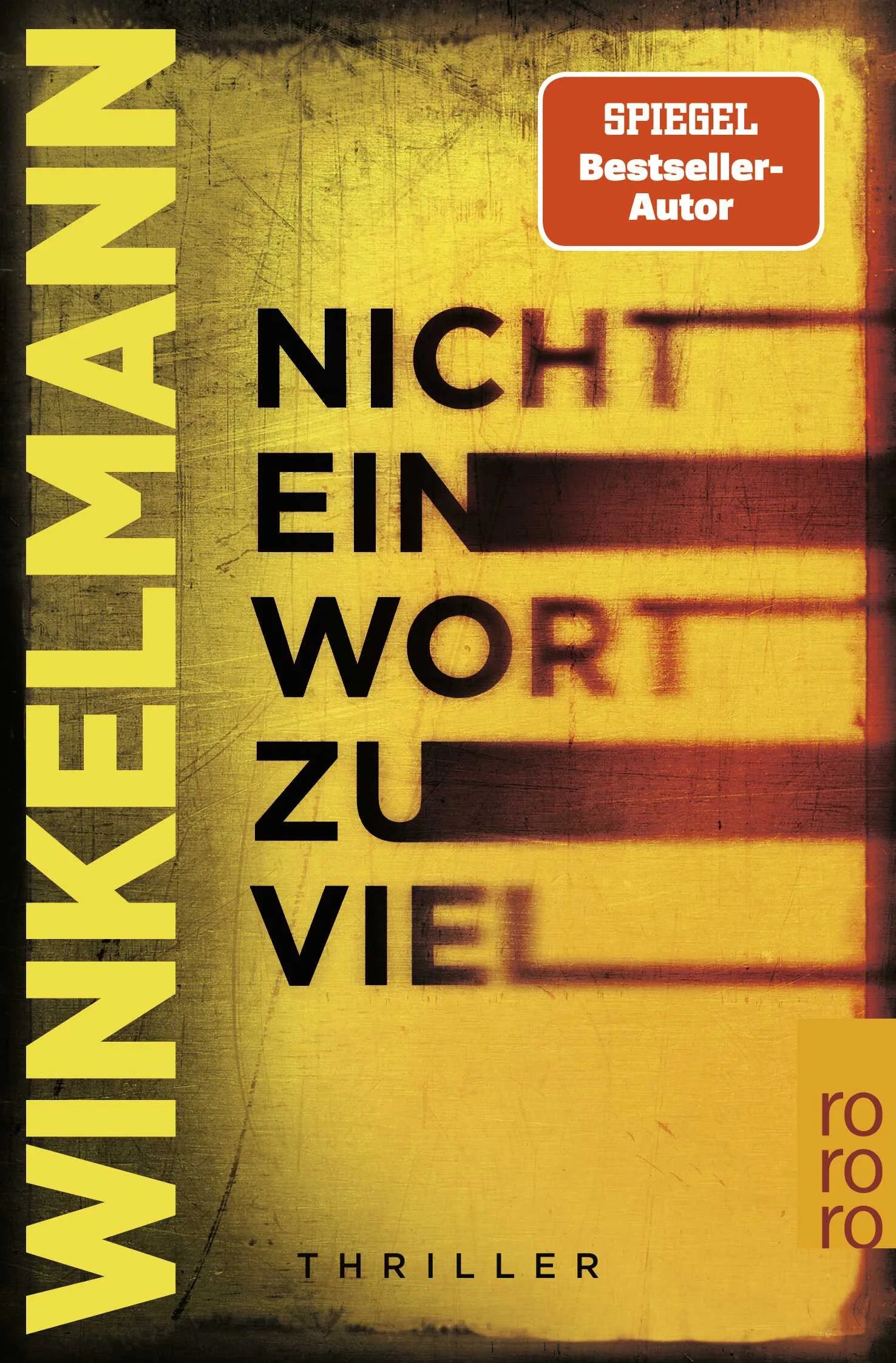 Buchcover von 'Nicht ein Wort zu viel' - Taschenbuch von Andreas Winkelmann