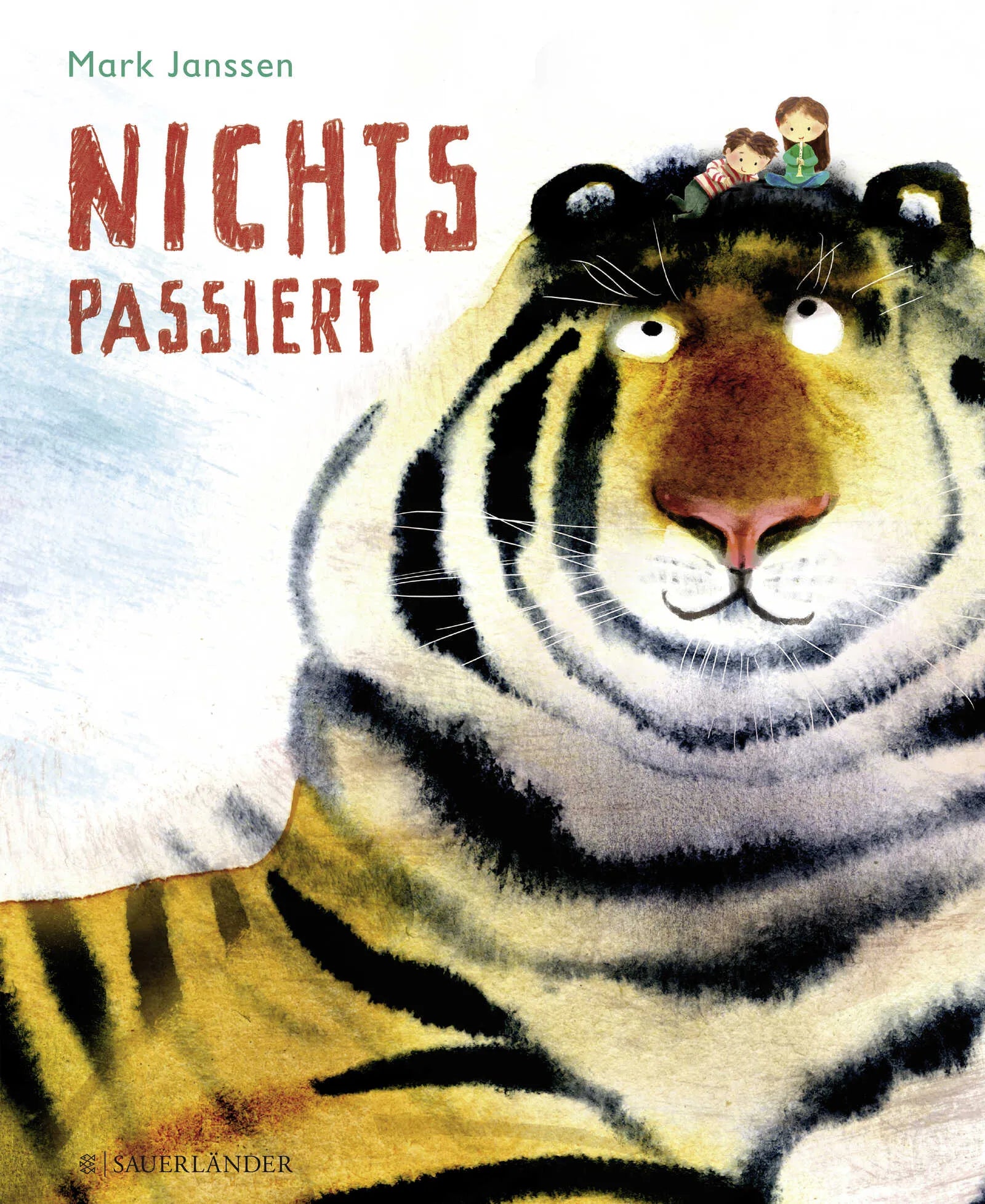Buchcover von 'Nichts passiert' - Gebundene Ausgabe von Mark Janssen
