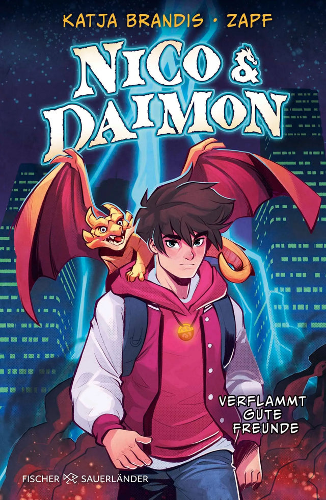 Cover: Nico & Daimon – Verflammt gute Freunde (Hardcover) von Katja Brandis