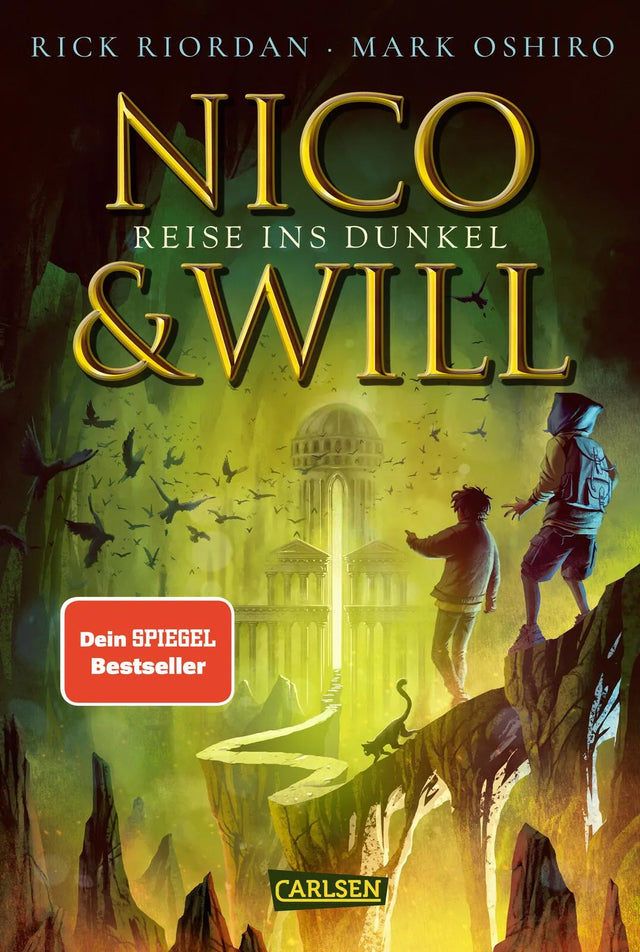 Buchcover von 'Nico und Will – Reise ins Dunkel' - Gebundene Ausgabe von Rick Riordan