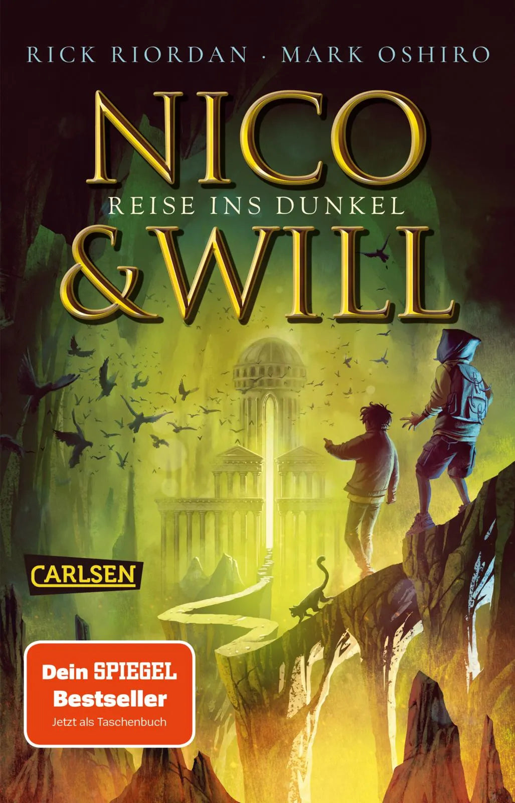 Buchcover von 'Nico und Will – Reise ins Dunkel' - Taschenbuch von Rick Riordan