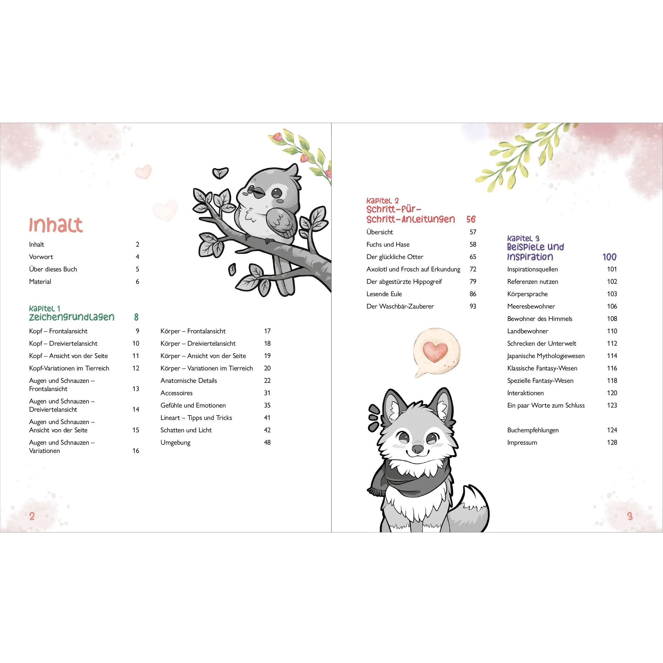 Detailansicht: Niedliche Tiere zeichnen (Taschenbuch)