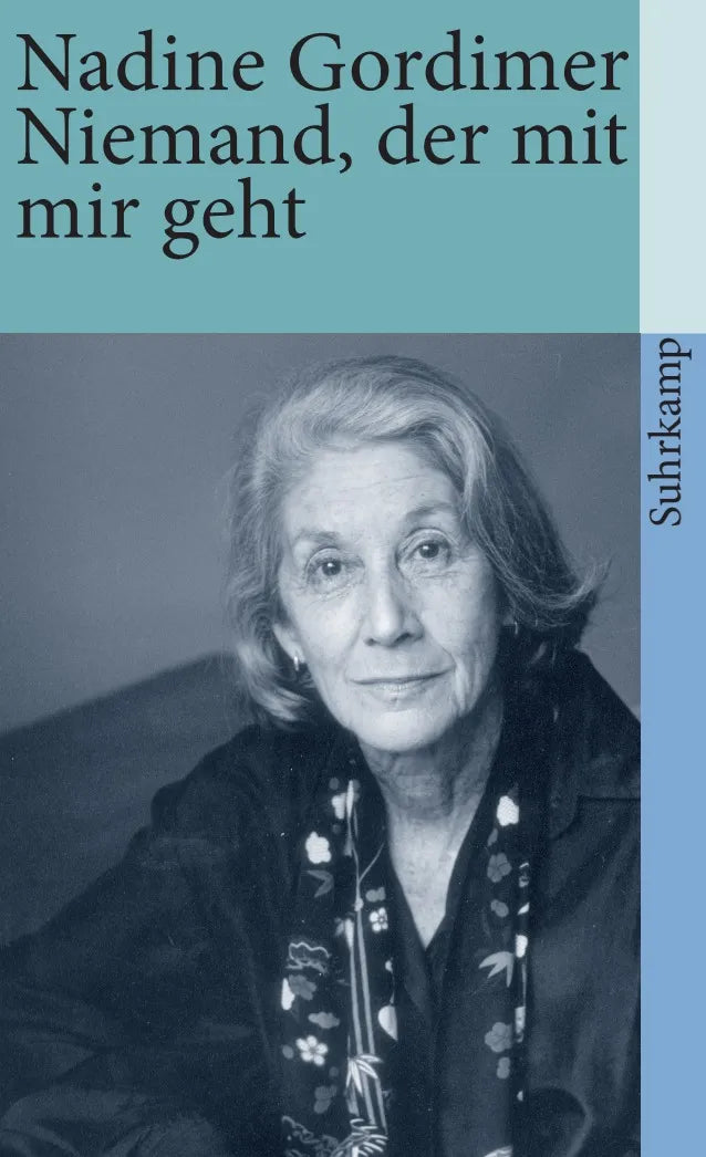 Buchcover von 'Niemand, der mit mir geht' - Taschenbuch von Nadine Gordimer