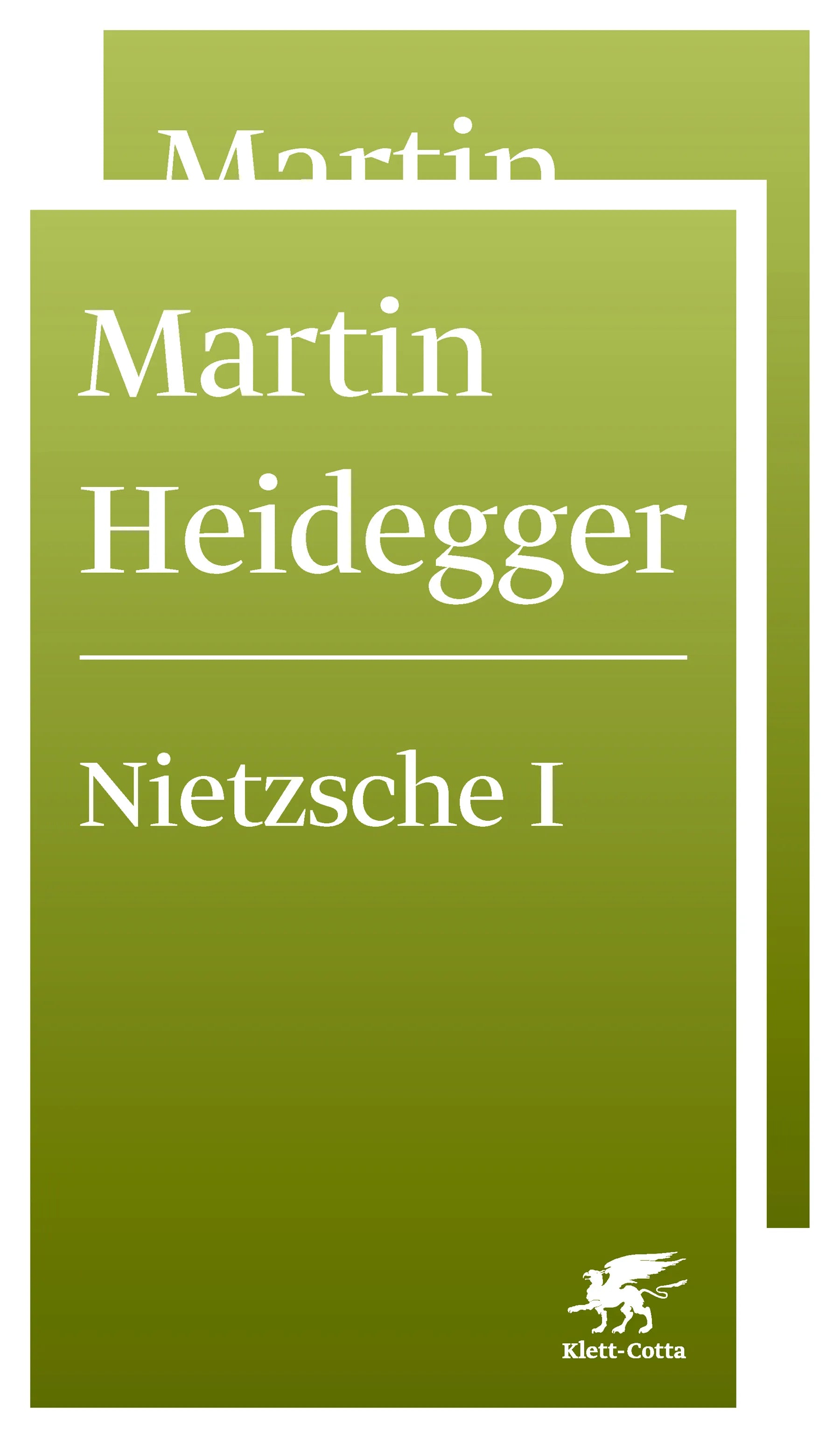 Buchcover von 'Nietzsche I und II' - Paperback von Martin Heidegger