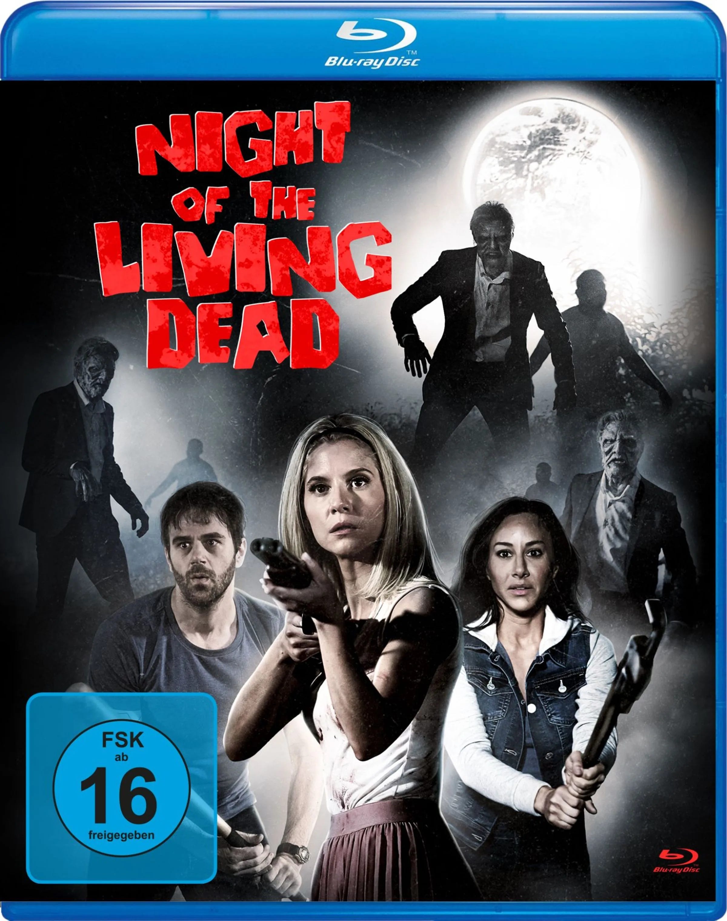 Blu-ray-Cover: Night of the Living Dead. Regie: Christopher Ray