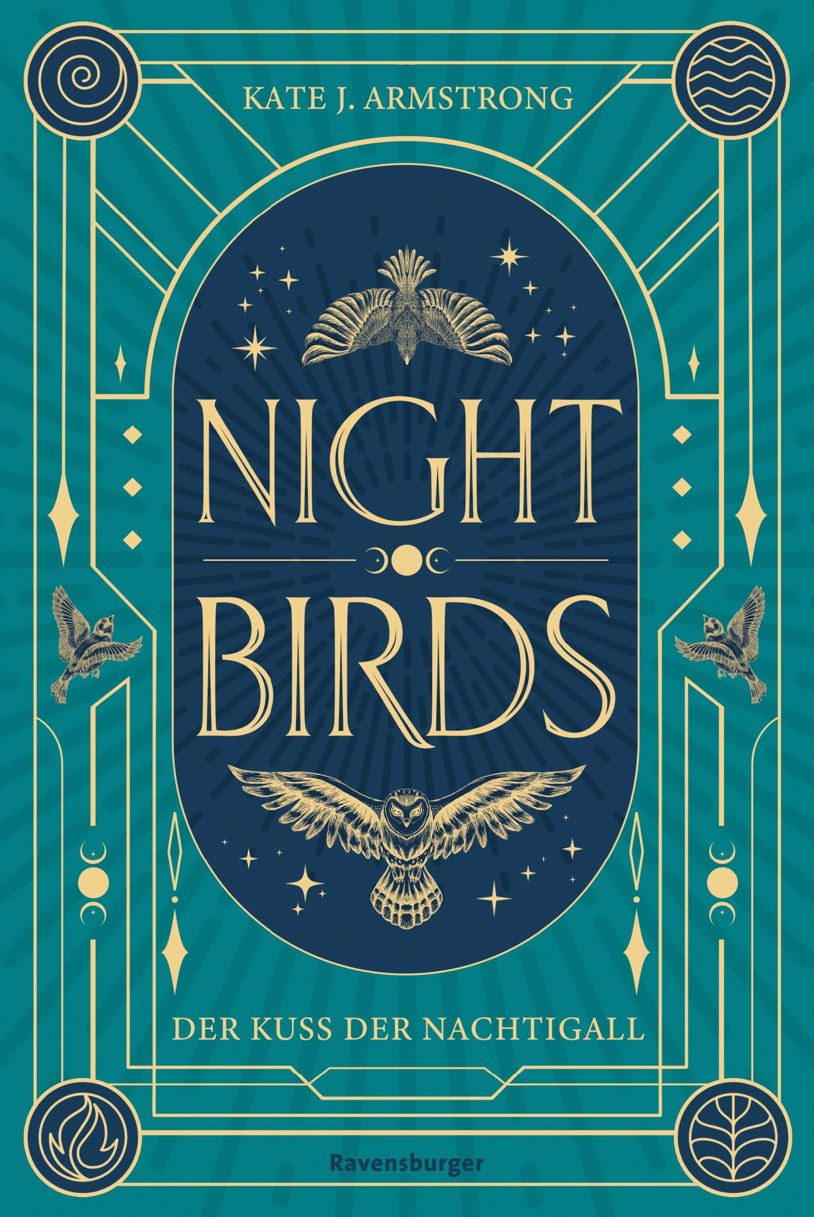 Cover: Nightbirds, Band 1: Der Kuss der Nachtigall (E-Book) von Kate J. Armstrong