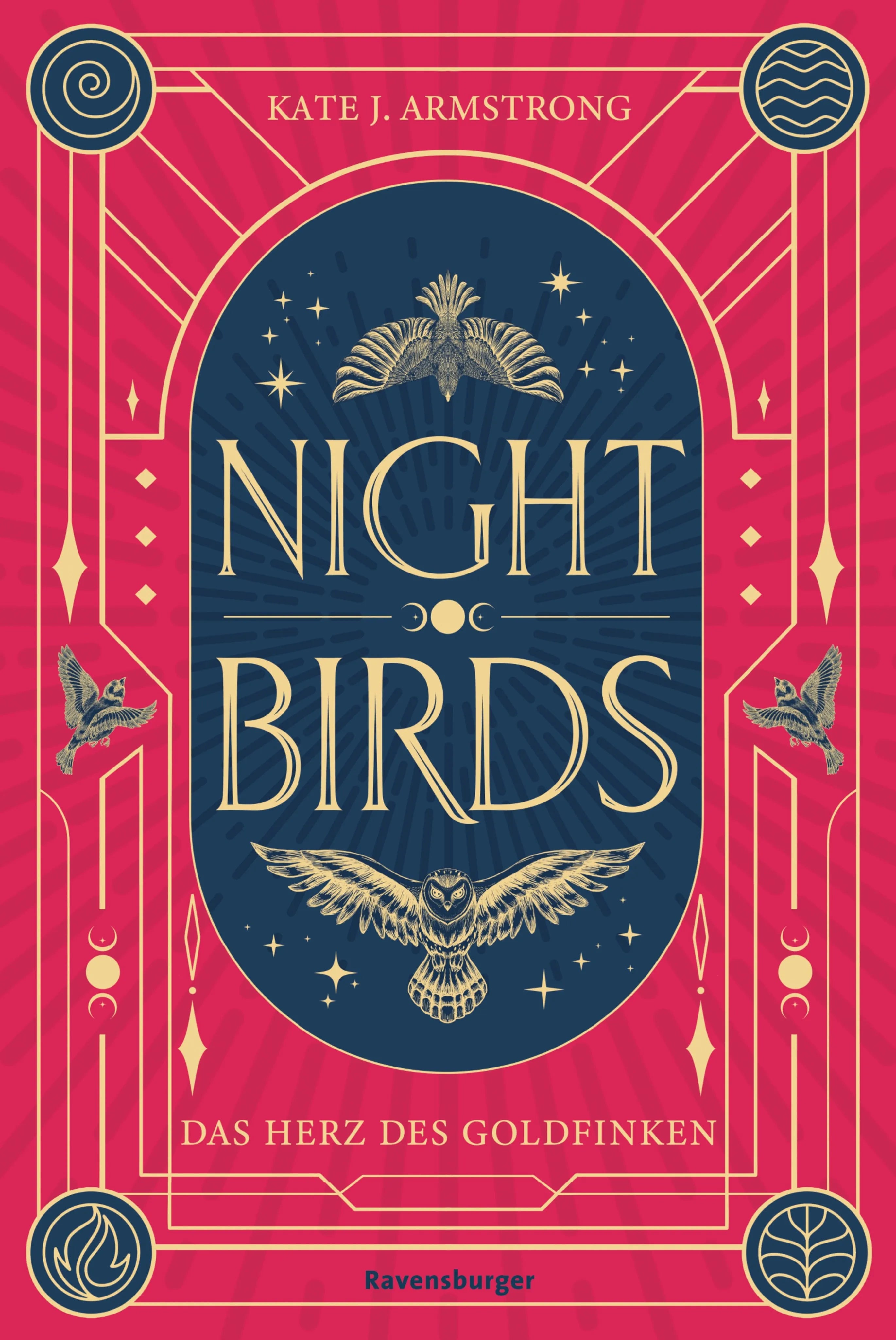 Cover: Nightbirds, Band 2 - Das Herz des Goldfinken (E-Book) von Kate J. Armstrong