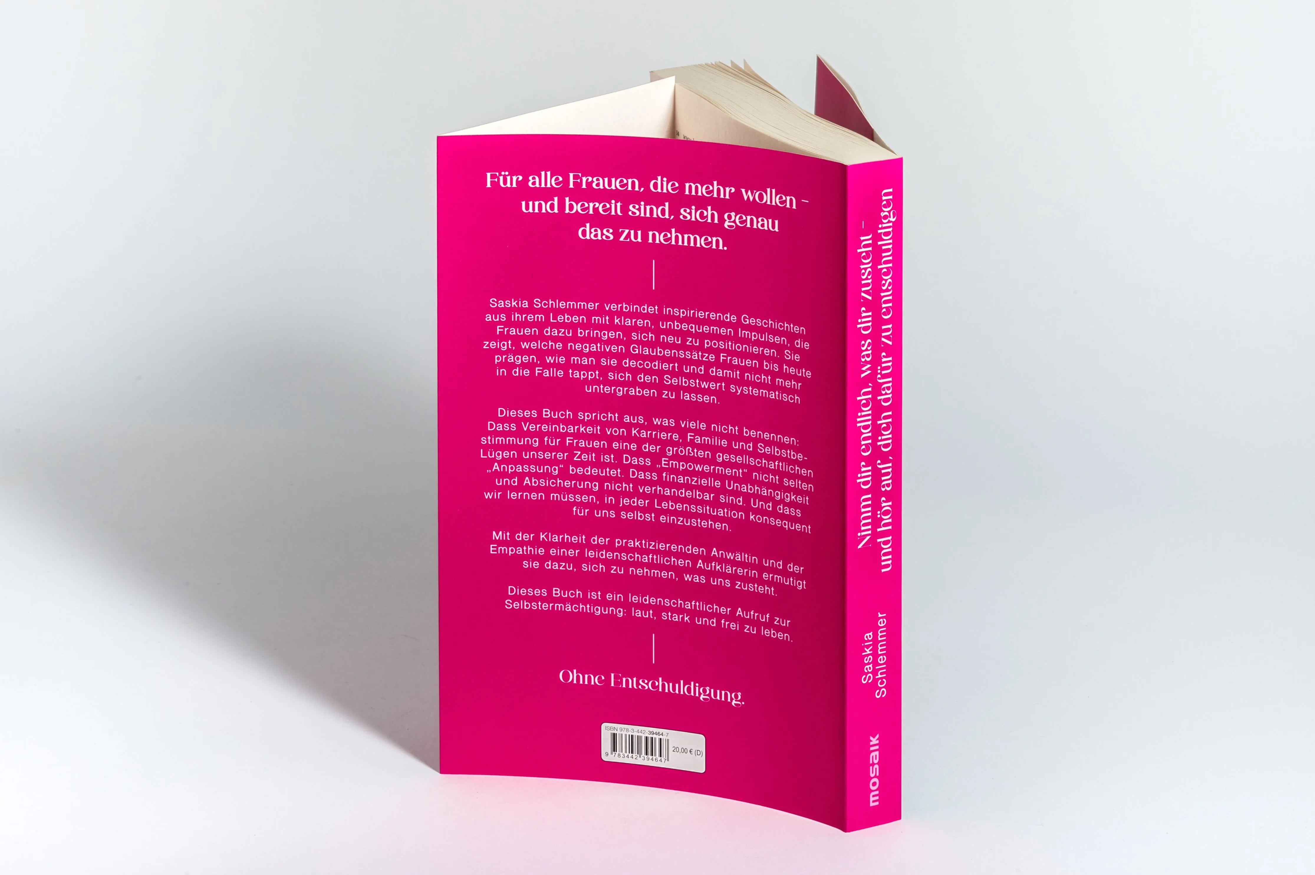 Detailansicht: Nimm dir endlich, was dir zusteht - und hör auf, dich dafür zu entschuldigen (Paperback)