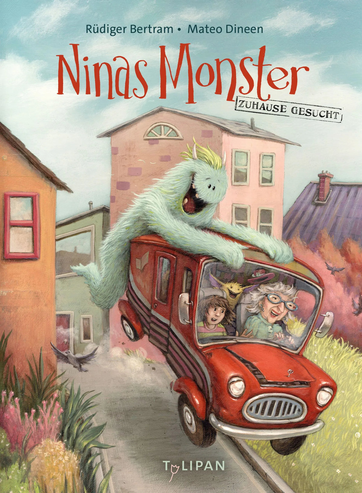 Cover: Ninas Monster. Zuhause gesucht (Hardcover) von Rüdiger Bertram
