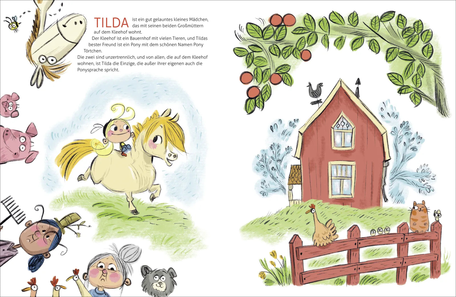 Produktansicht: Tilda und Pony Törtchen (Gebundene Ausgabe)