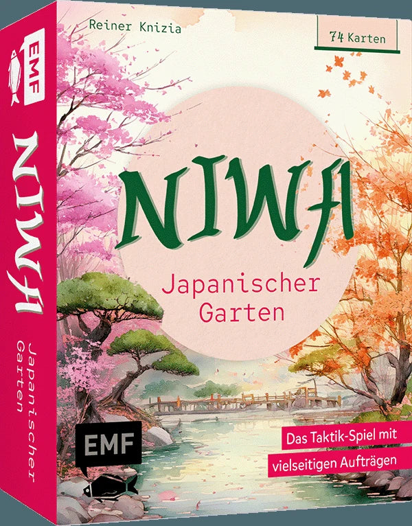 Kartenspiel: Niwa – Japanischer Garten: Das Taktik-Spiel mit vielseitigen Aufträgen – Ansicht