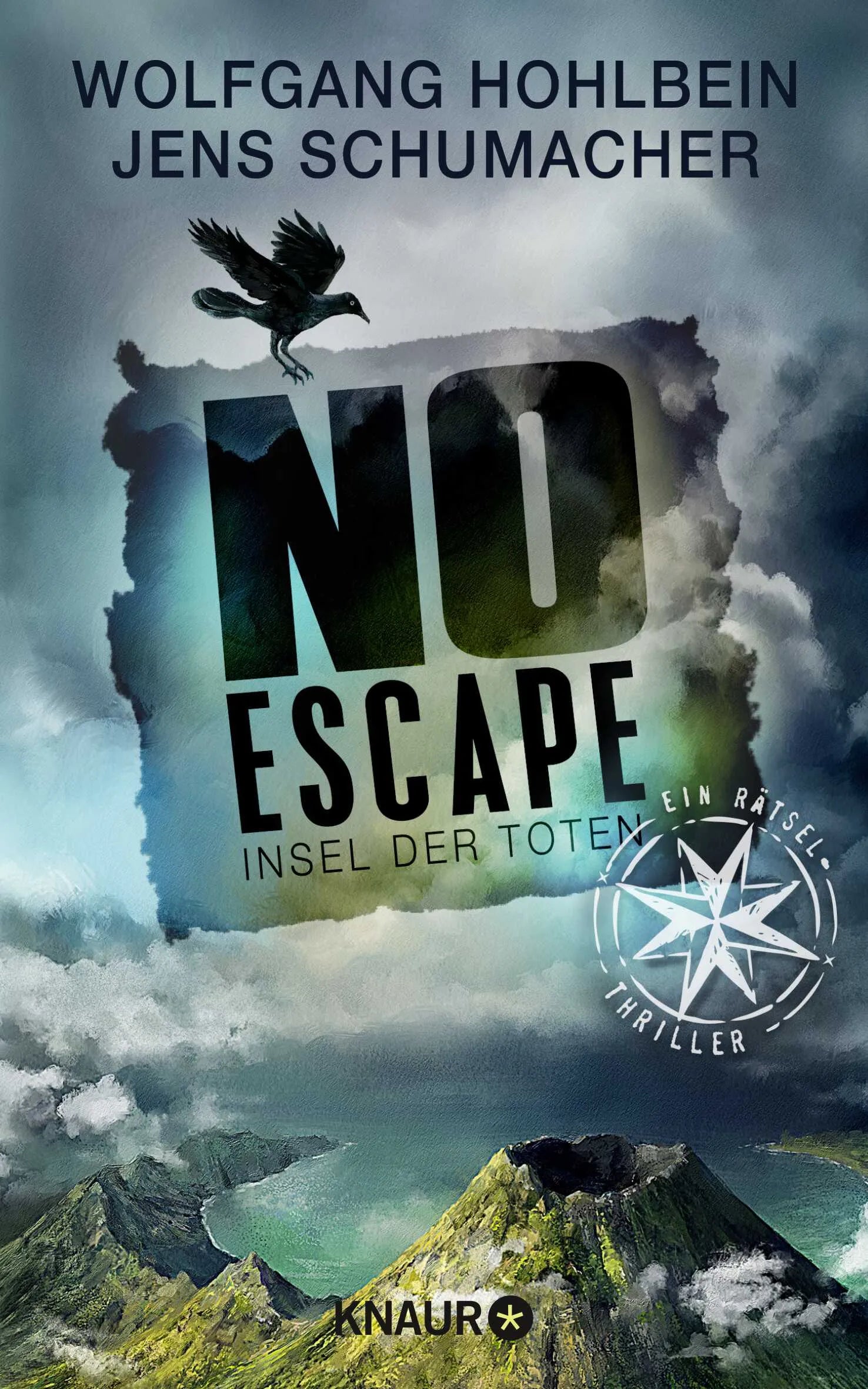 Buchcover von 'No Escape - Insel der Toten' - Gebundene Ausgabe von Wolfgang Hohlbein