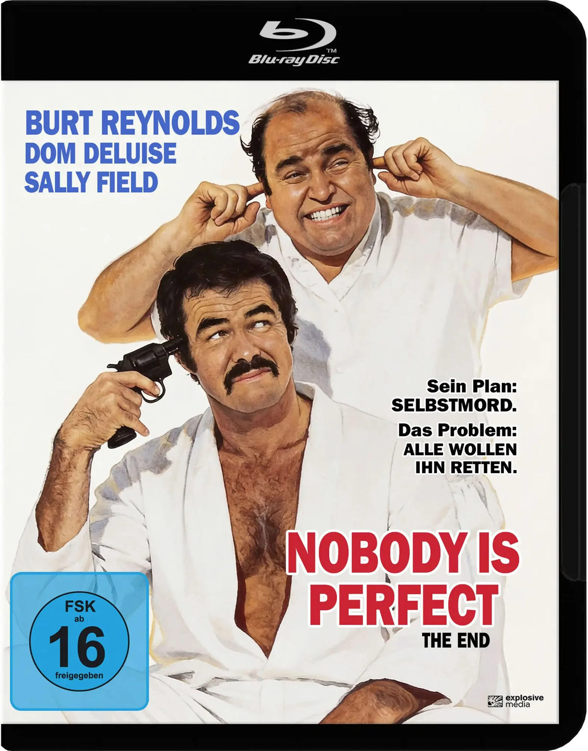 Blu-ray-Cover: Nobody is perfect. Regie: Burt Reynolds