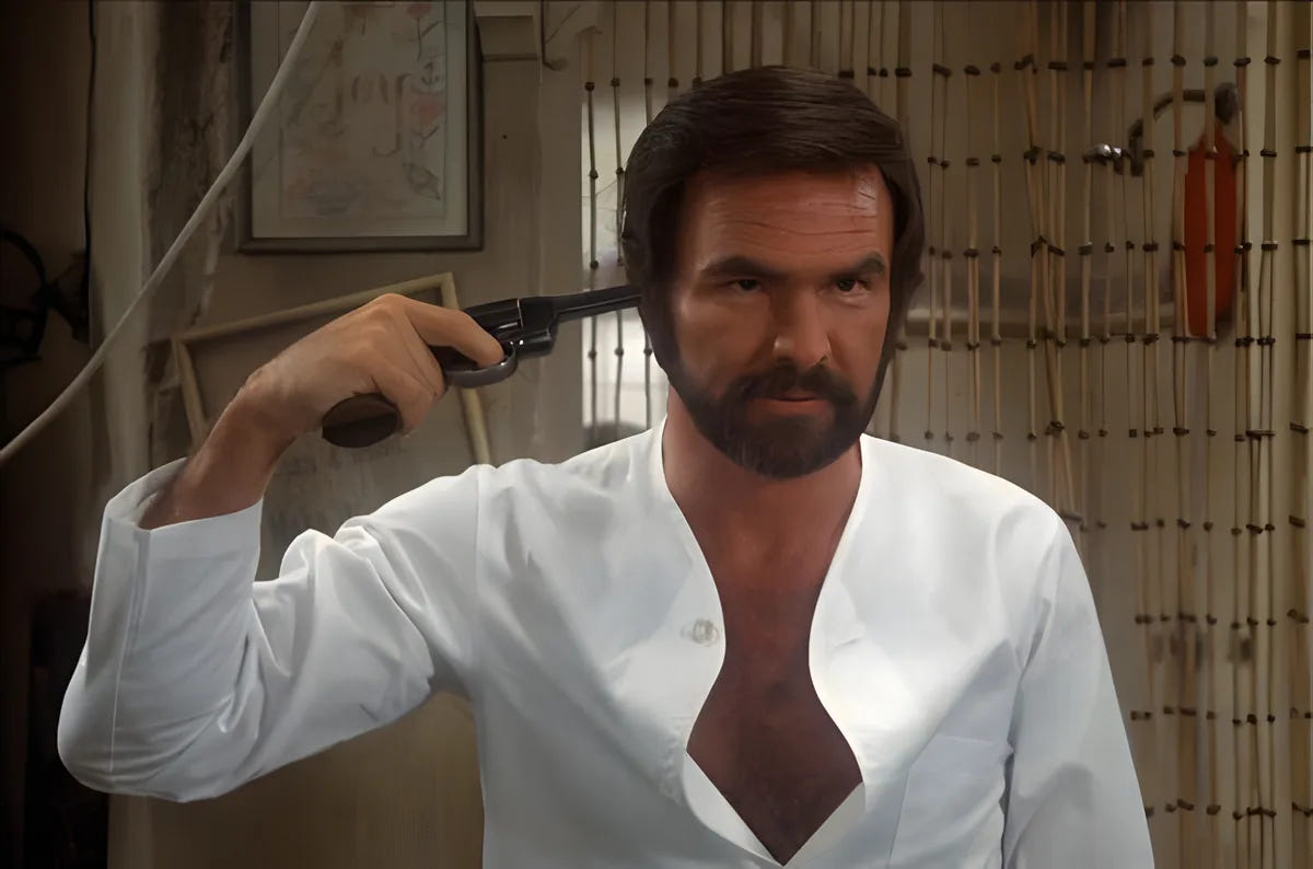 Filmszene 1 aus Nobody is perfect – DVD. Regie: Burt Reynolds