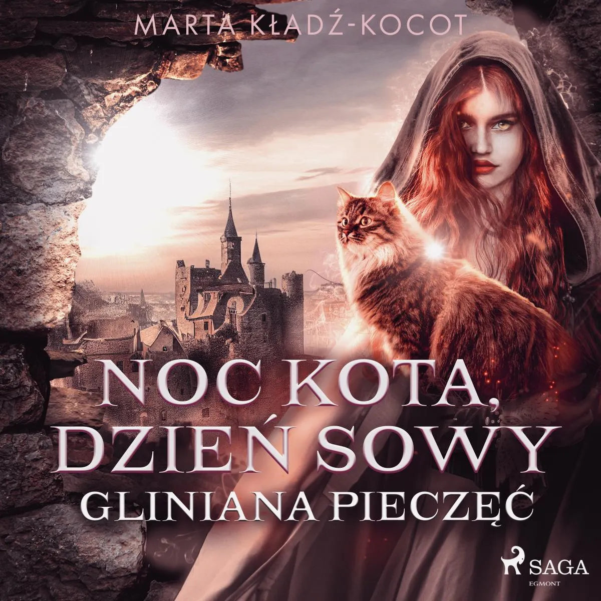 Cover: Noc kota, dzień sowy: Gliniana Pieczęć (Hörbuch Download) von Marta Kladz-Kocot
