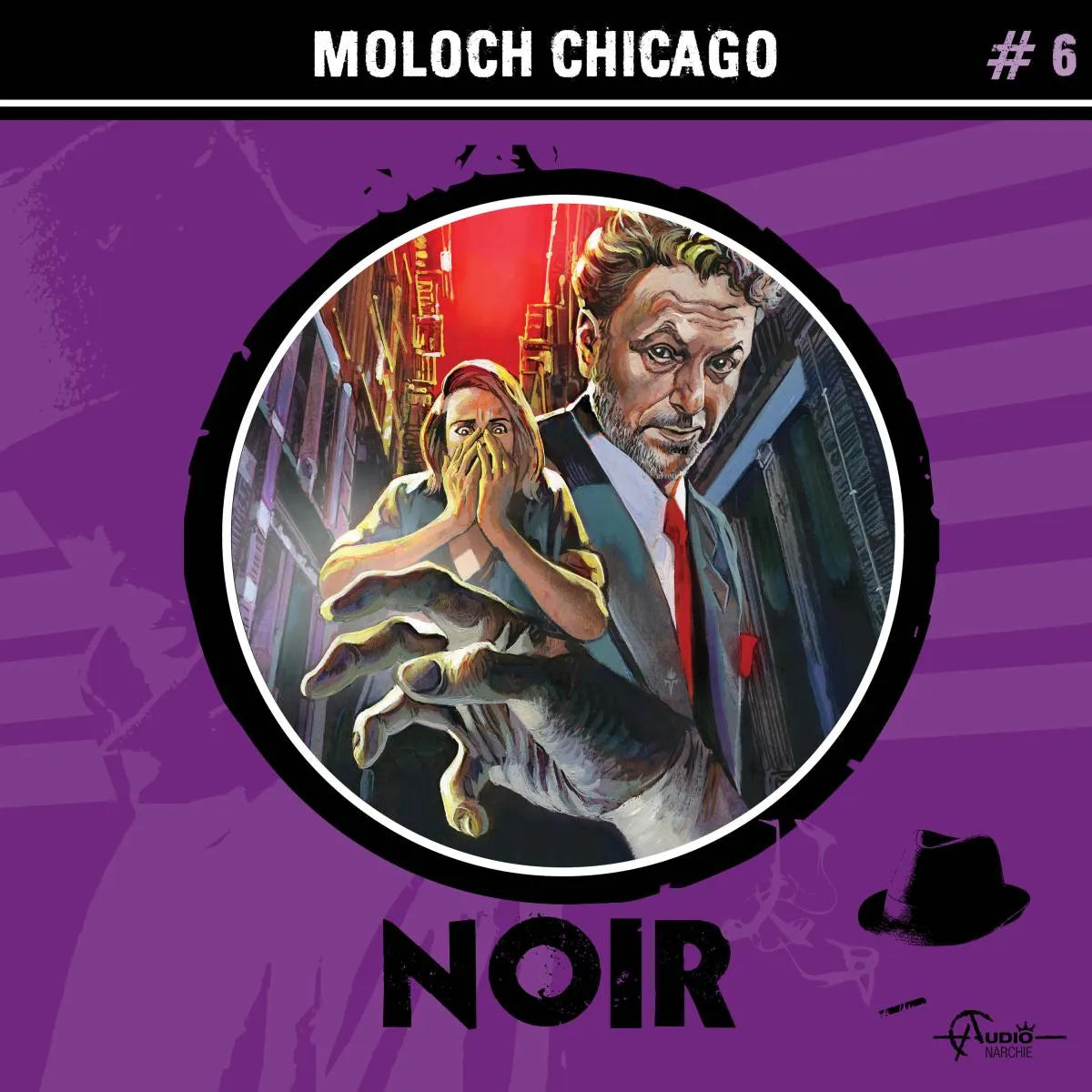 Cover: Noir, Folge 6: Moloch Chicago (Hörbuch Download) von Markus Duschek