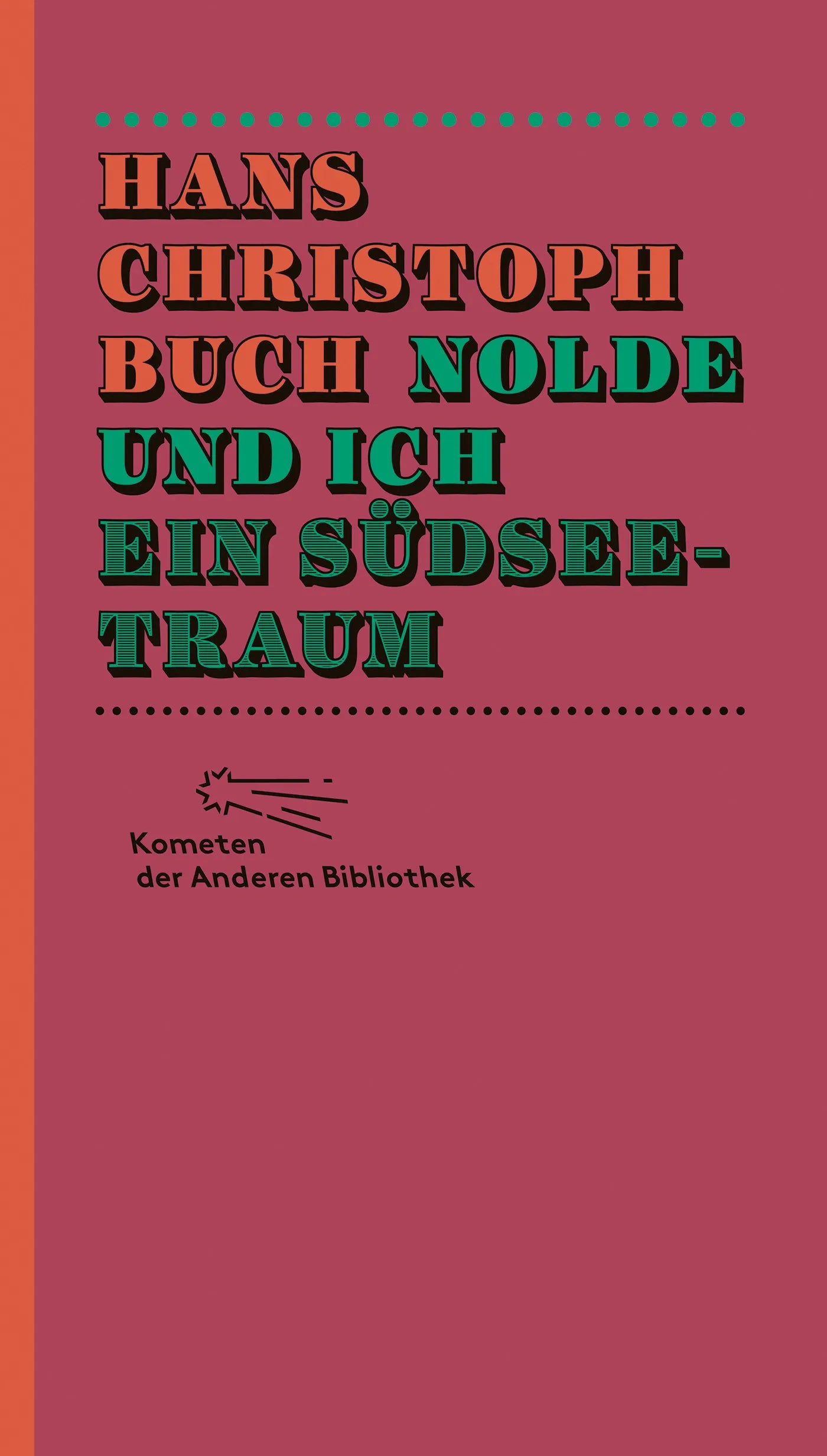 Buchcover von 'Nolde und ich. Ein Südseetraum' - Gebundene Ausgabe von Hans Christoph Buch