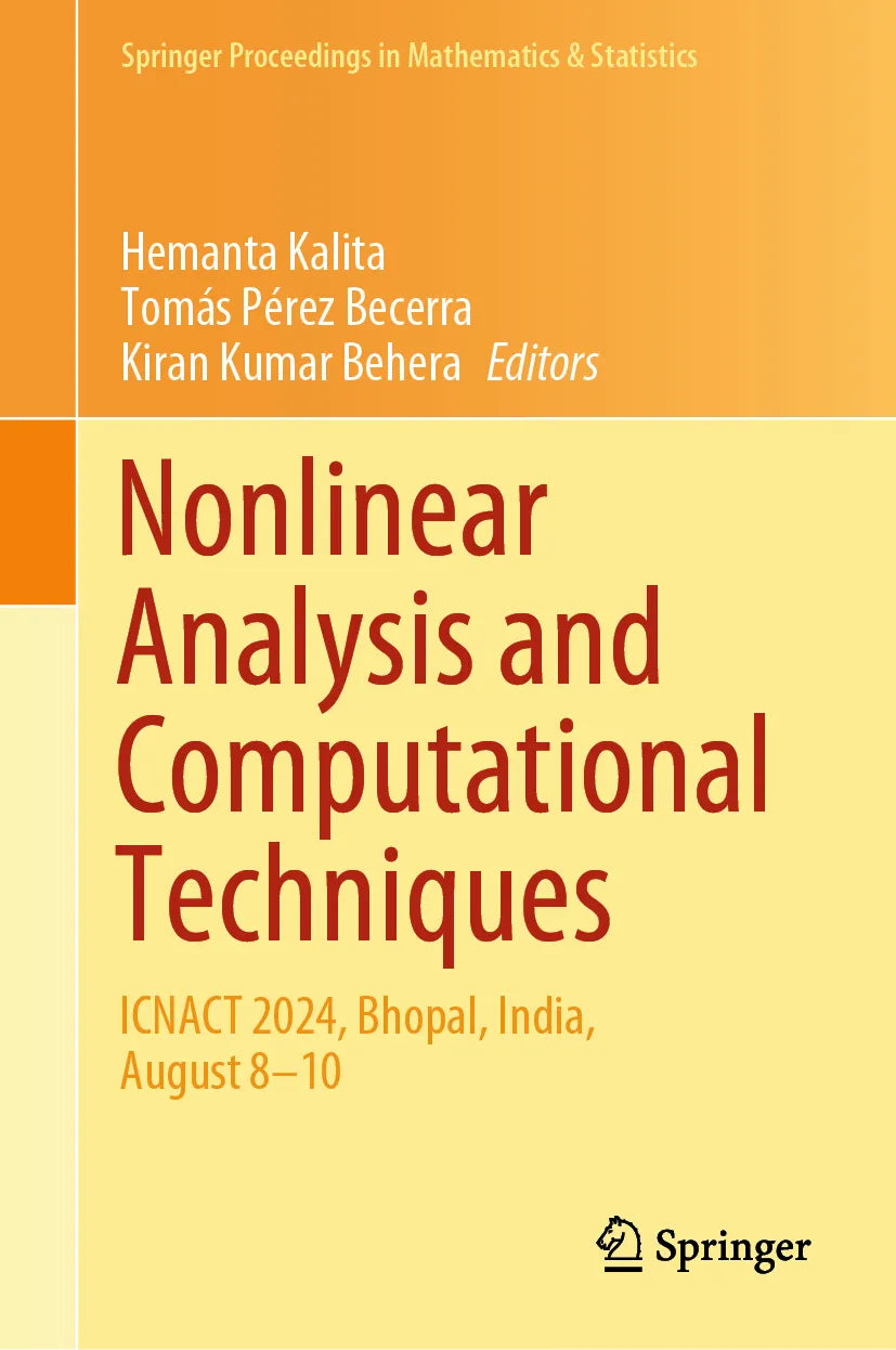 Cover: Nonlinear Analysis and Computational Techniques (E-Book)