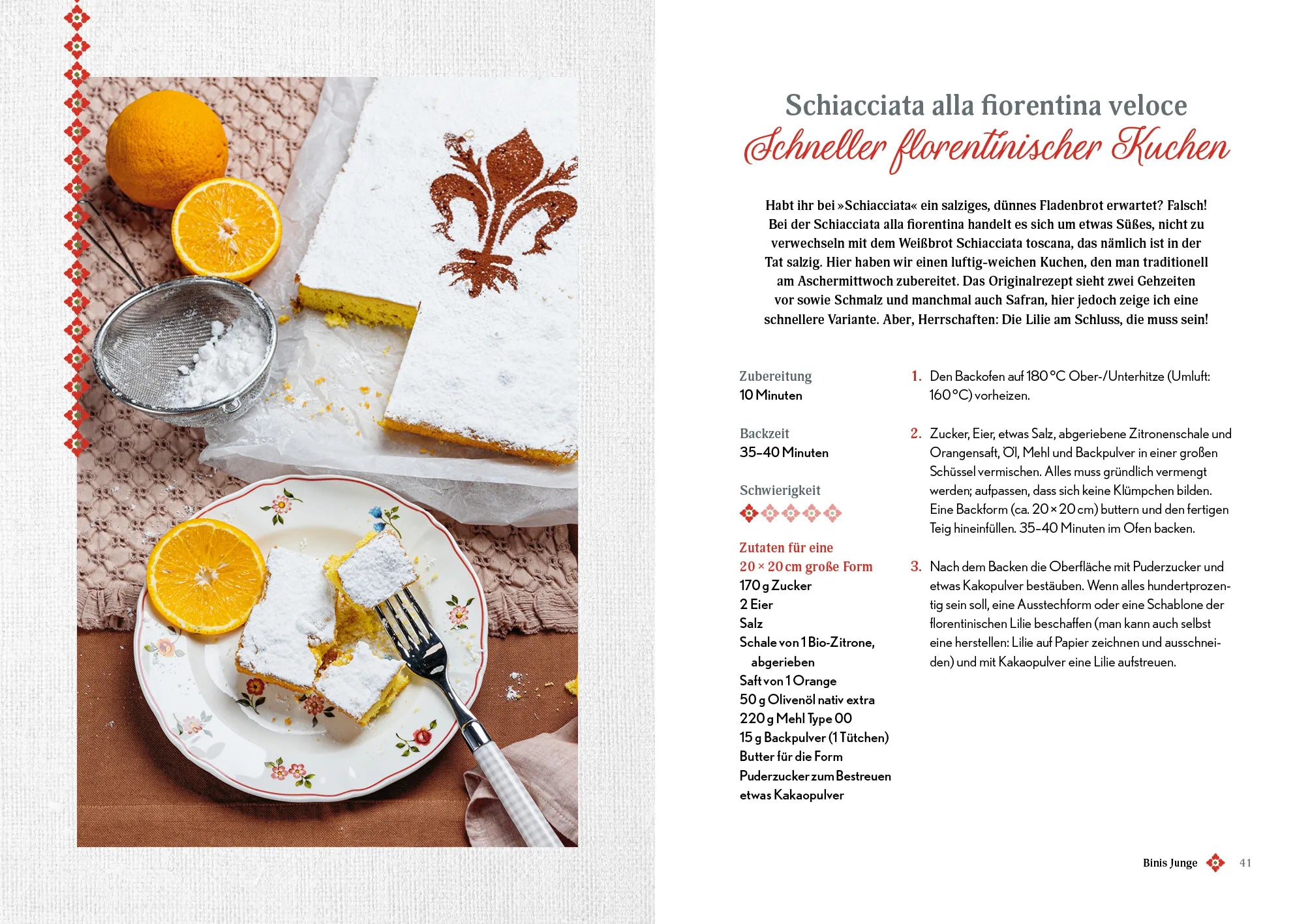 Innenansicht von 'Nonnas italienische Küche' - Gebundene Ausgabe
