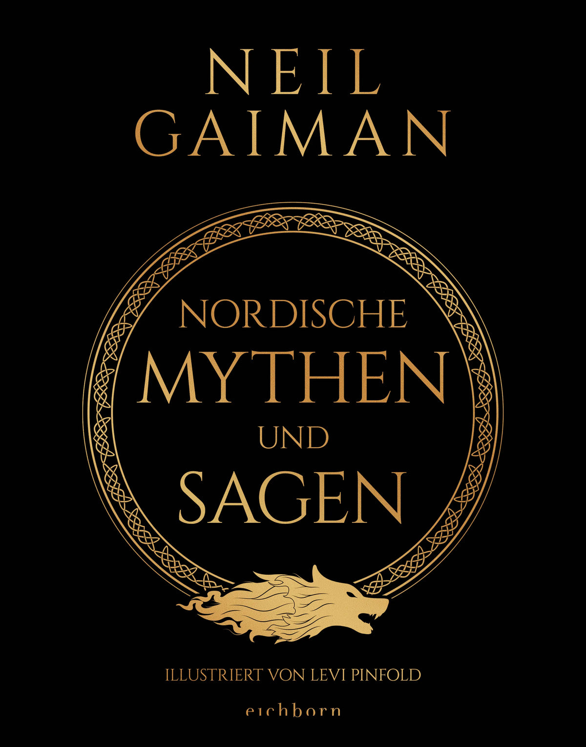 Buchcover von 'Nordische Mythen und Sagen' - Gebundene Ausgabe von Neil Gaiman
