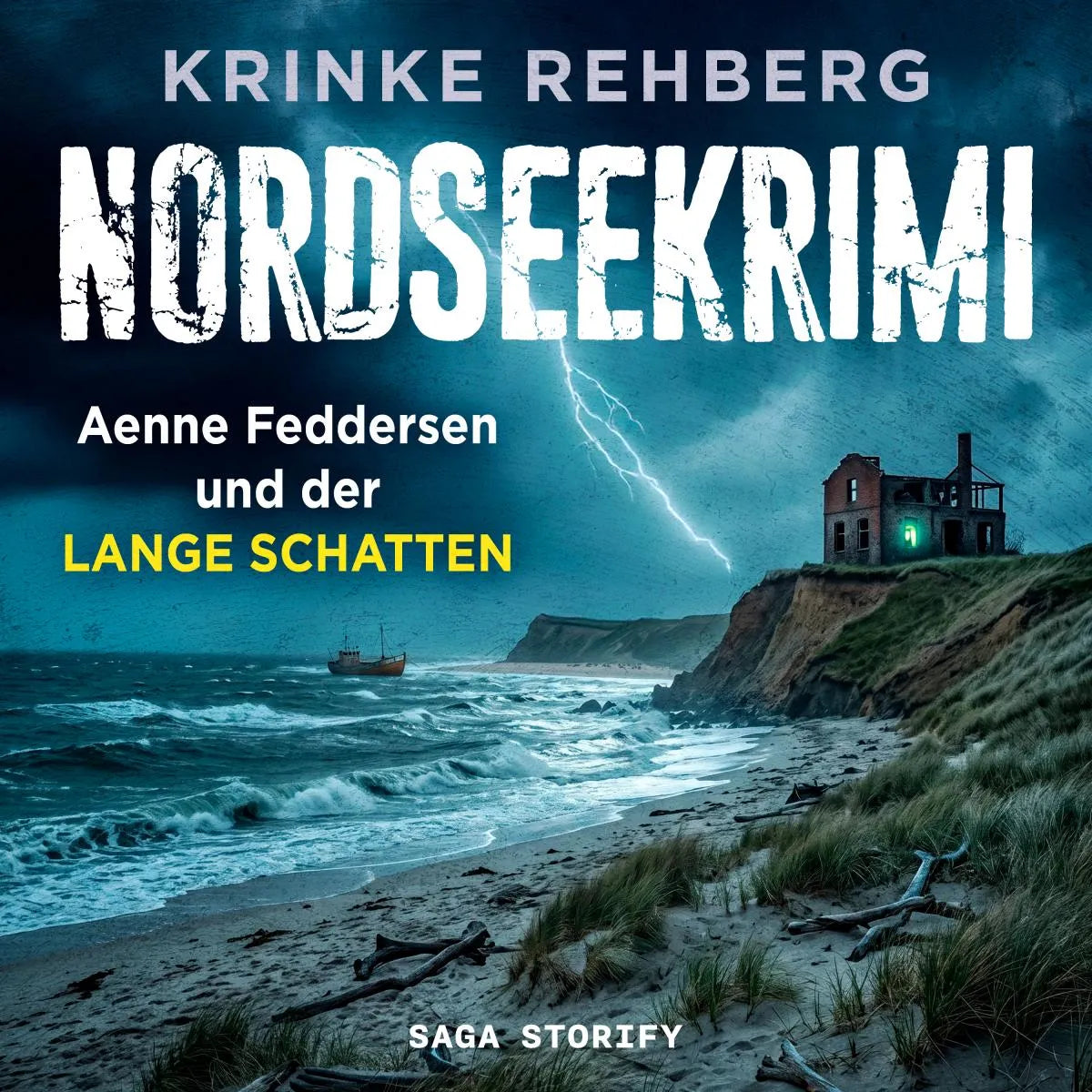 Cover: NORDSEEKRIMI - Aenne Feddersen und der lange Schatten: Küstenkrimi (Hörbuch Download) von Krinke Rehberg