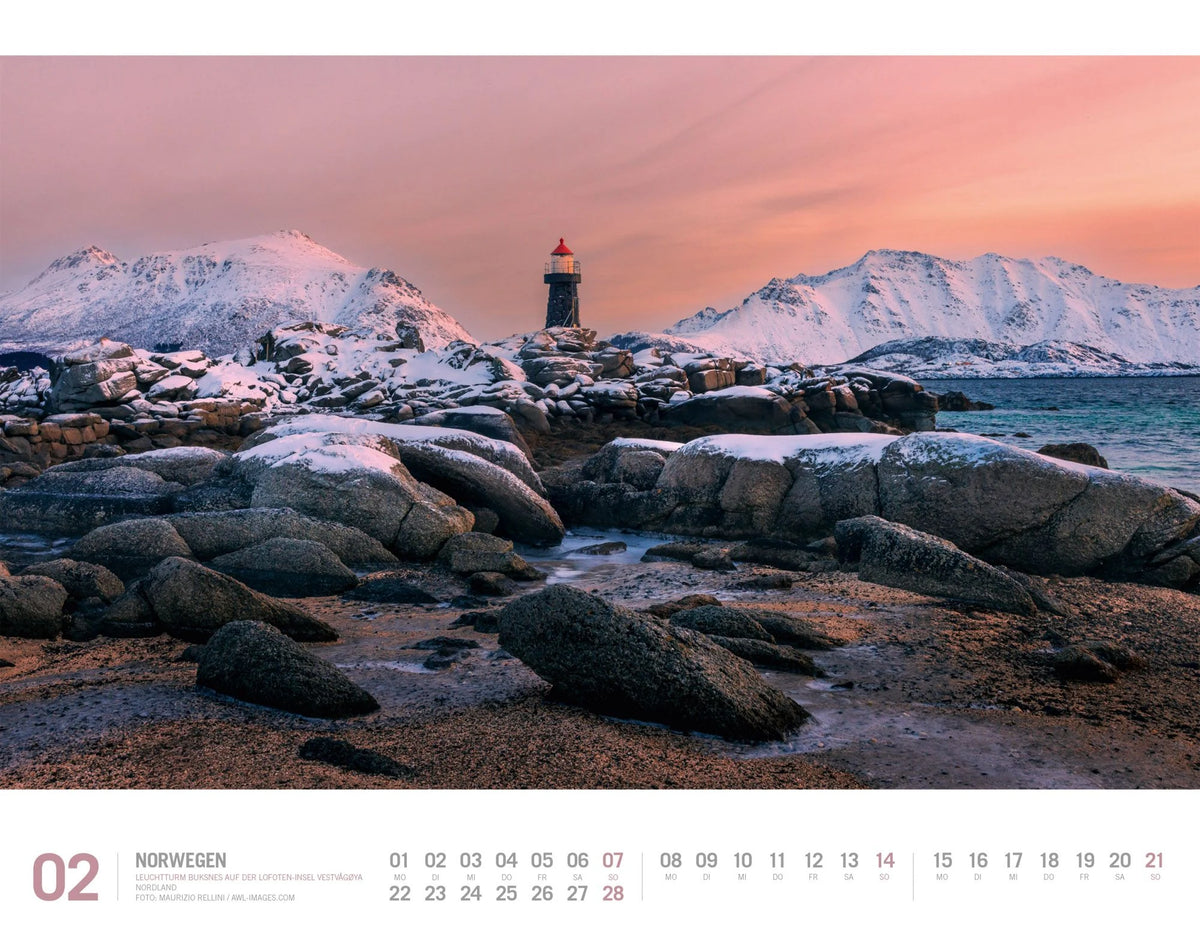 Norwegen Kalender 2027 | Unterwegs zwischen Fjordland und Nordkap – Ansicht
