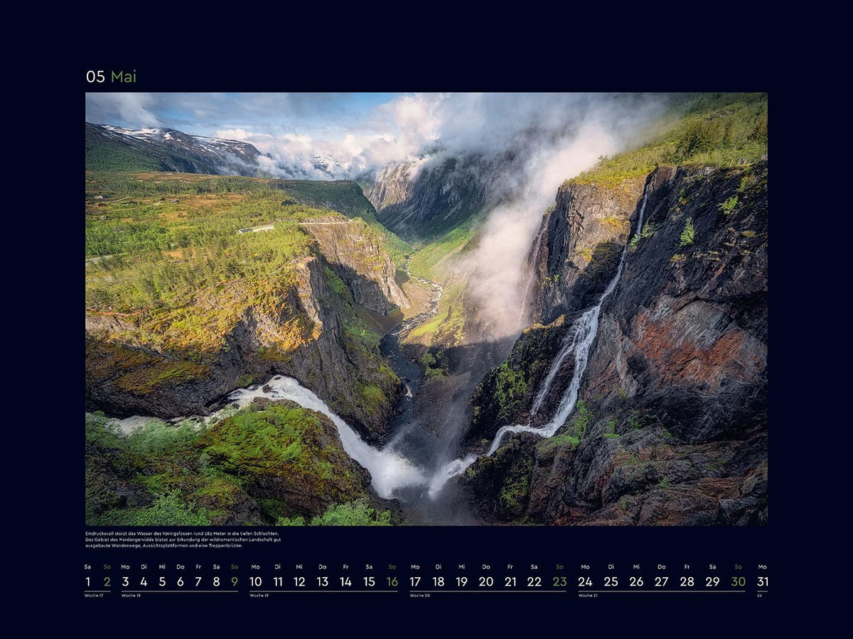 Norwegen - KUNTH Wandkalender 2027 – Ansicht