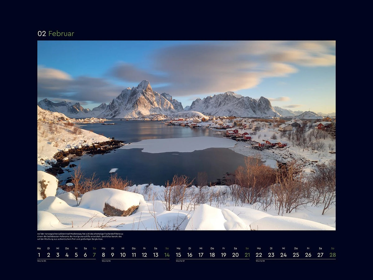 Norwegen - KUNTH Wandkalender 2027 – Ansicht