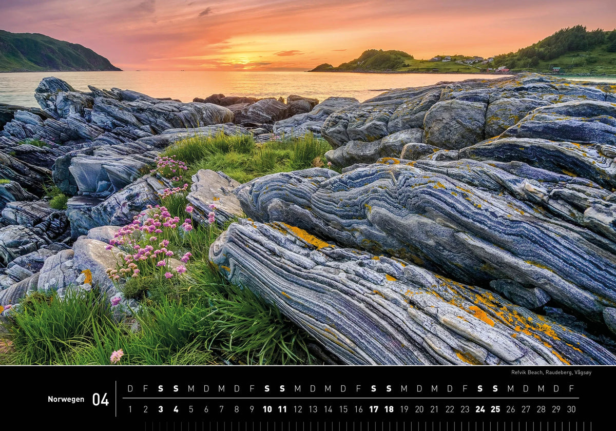 Norwegen Premiumkalender 2027 – Ansicht