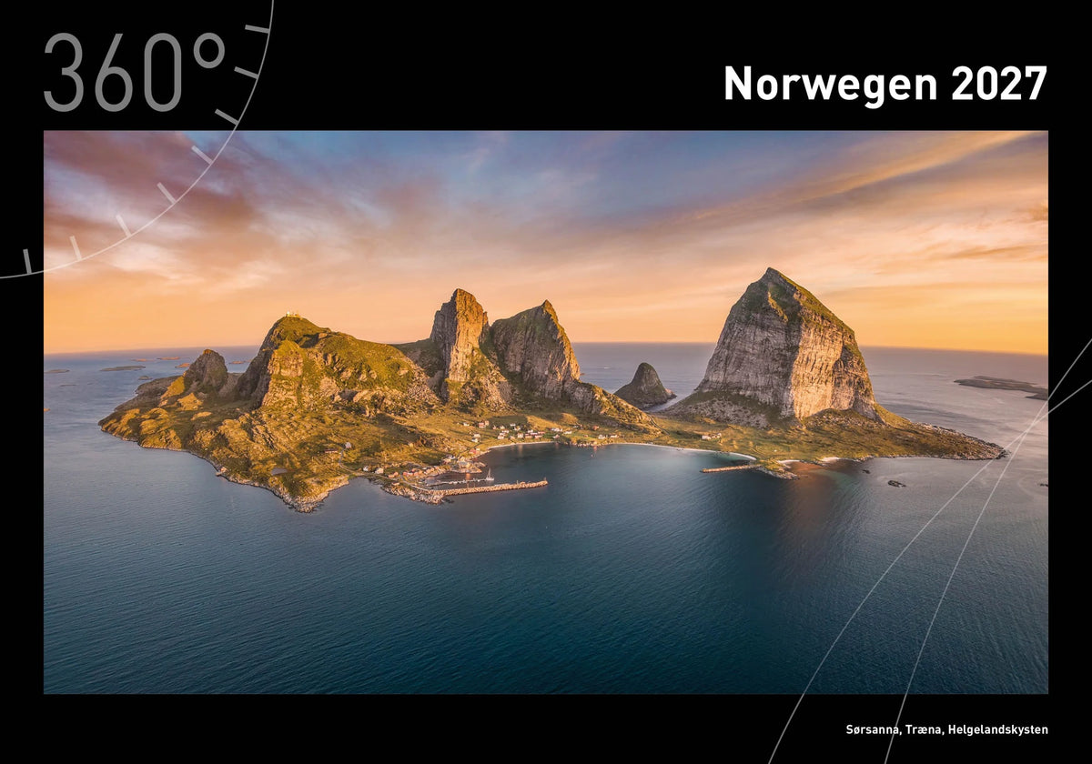 Wandkalender: Norwegen Premiumkalender 2027